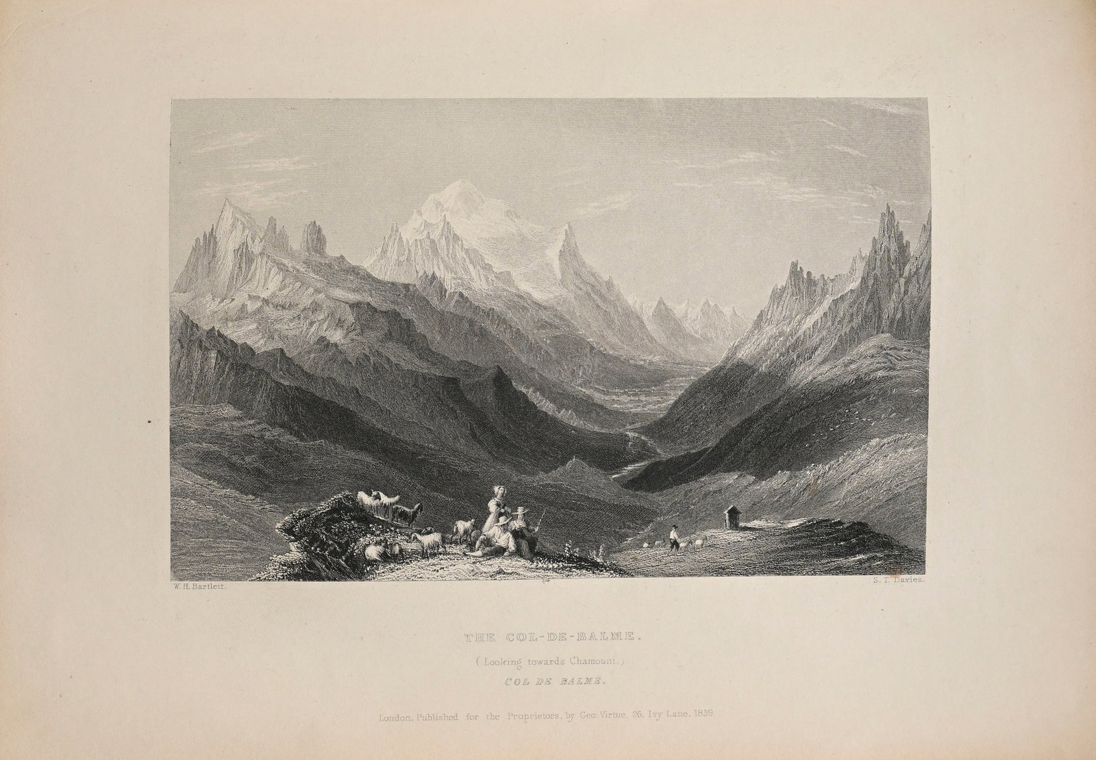 \[HELVETICA\]. BEATTIE (William). La Suisse pittoresque. Londres, George Virtue ; \[Paris, Ferrier\] - 6