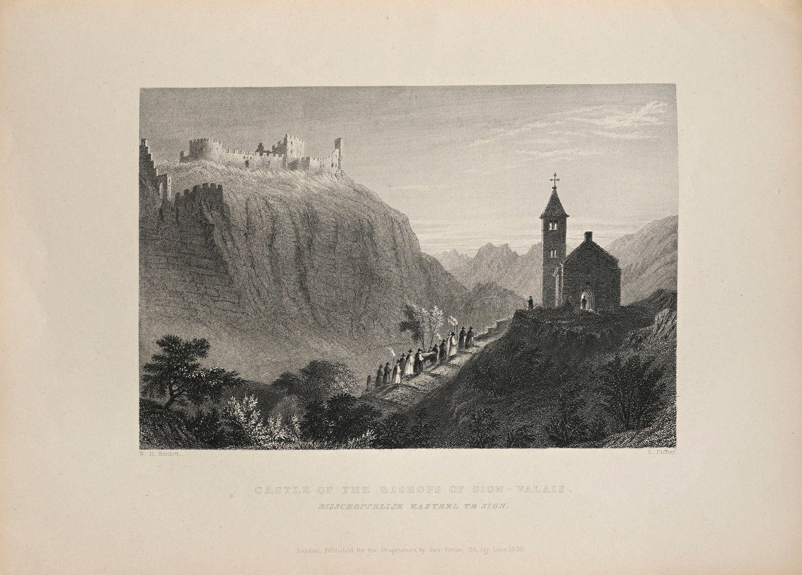 \[HELVETICA\]. BEATTIE (William). La Suisse pittoresque. Londres, George Virtue ; \[Paris, Ferrier\] - 7