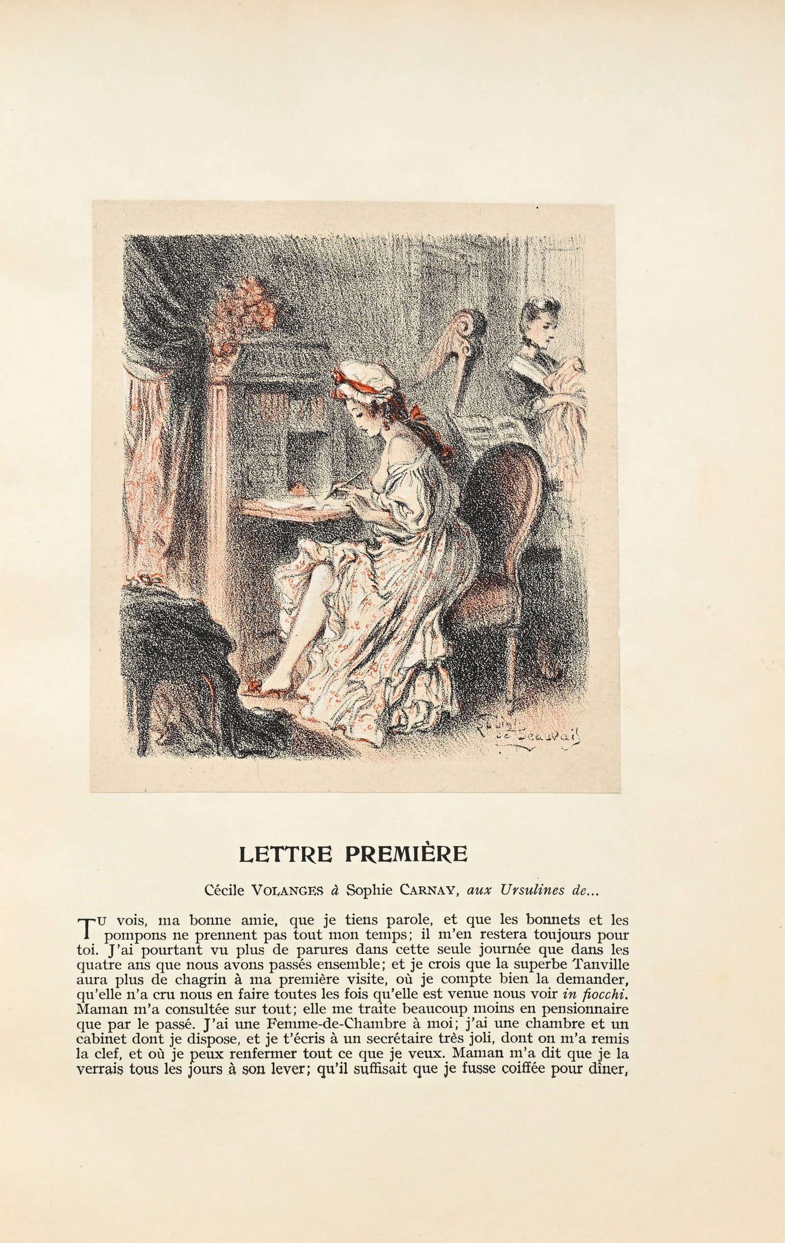 LACLOS (Pierre Choderlos de). Les Liaisons dangereuses. Paris, Librairie des Amateurs, A. et F. Ferr - 8