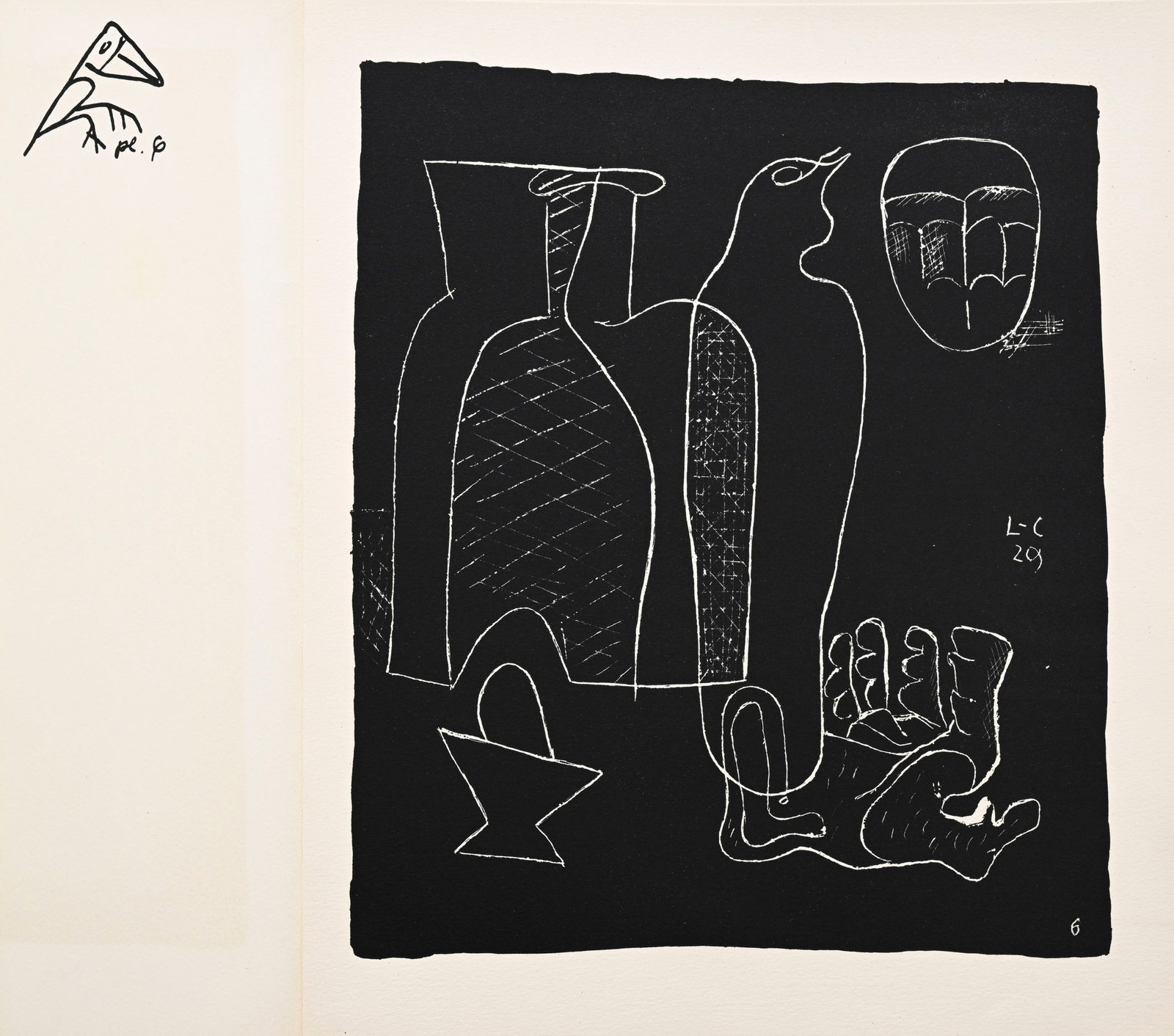 LE CORBUSIER. Entre-deux ou propos toujours reliés... Paris, Éditions Forces-Vives, 1957-1 - 3