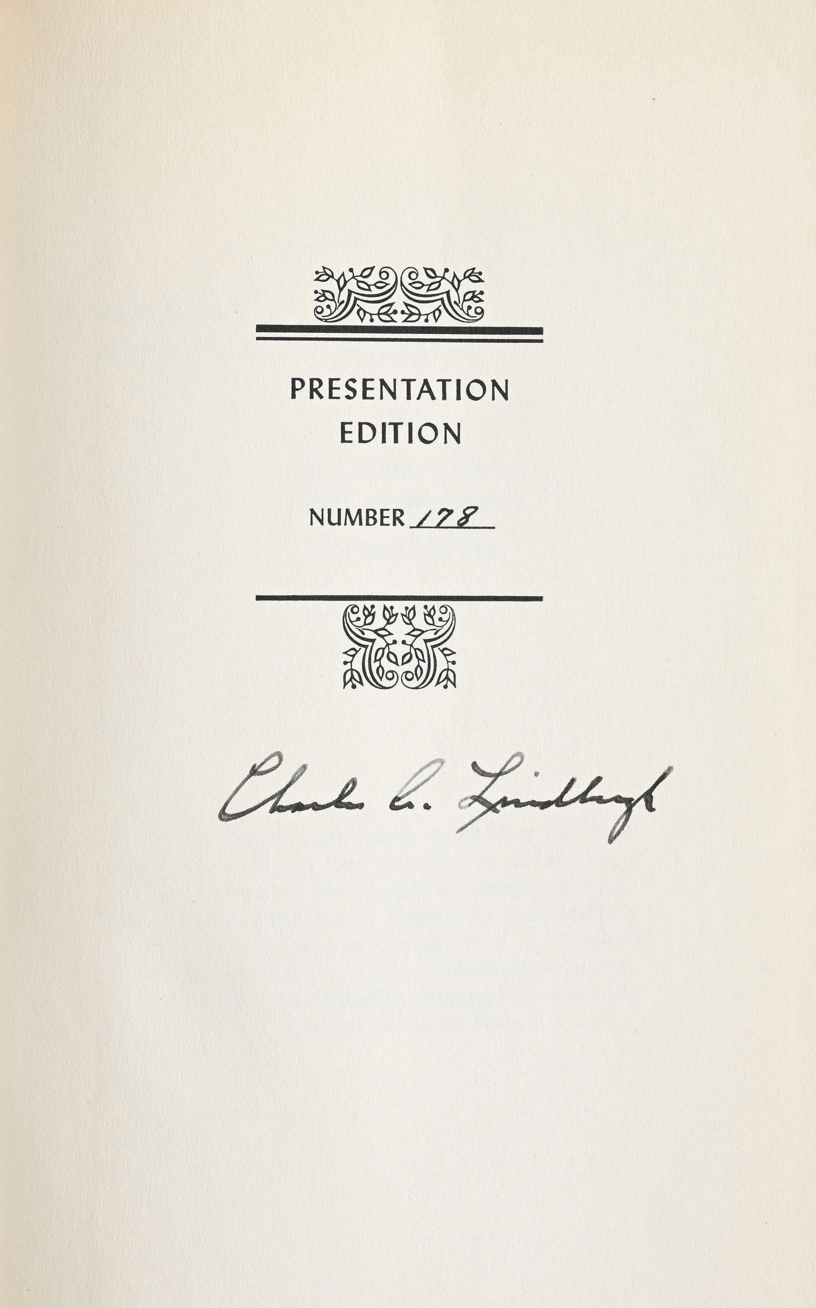 LINDBERGH (Charles). The Spirit of St. Louis. New York, Charles Scribner's Sons, 1953. In-8° re - 2
