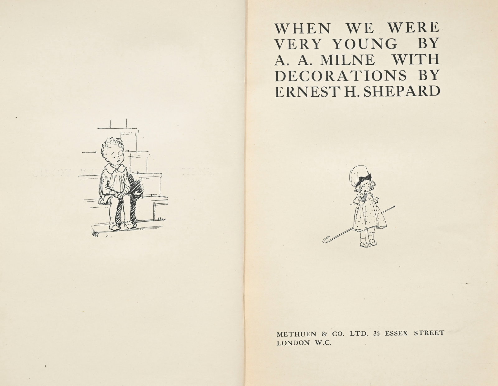 MILNE (A. A.) - SHEPARD (Ernst). Winnie-the-Pooh - “Christopher Robin Books”, ensemble d - 10