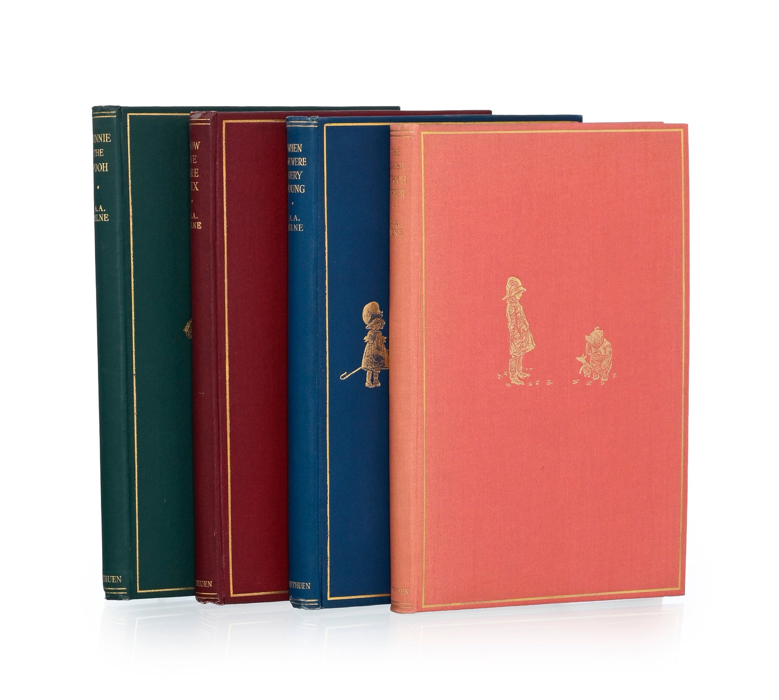 MILNE (A. A.) - SHEPARD (Ernst). Winnie-the-Pooh - “Christopher Robin Books”, ensemble d - 3