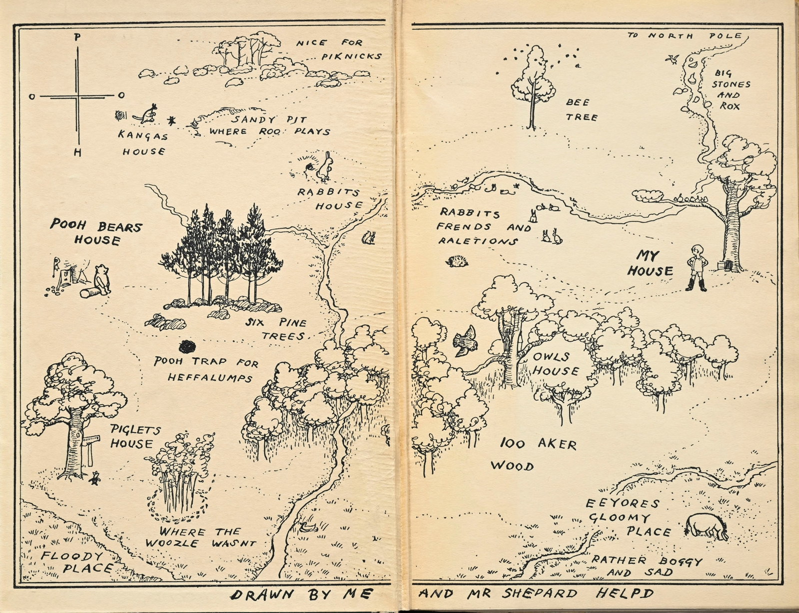 MILNE (A. A.) - SHEPARD (Ernst). Winnie-the-Pooh - “Christopher Robin Books”, ensemble d - 4