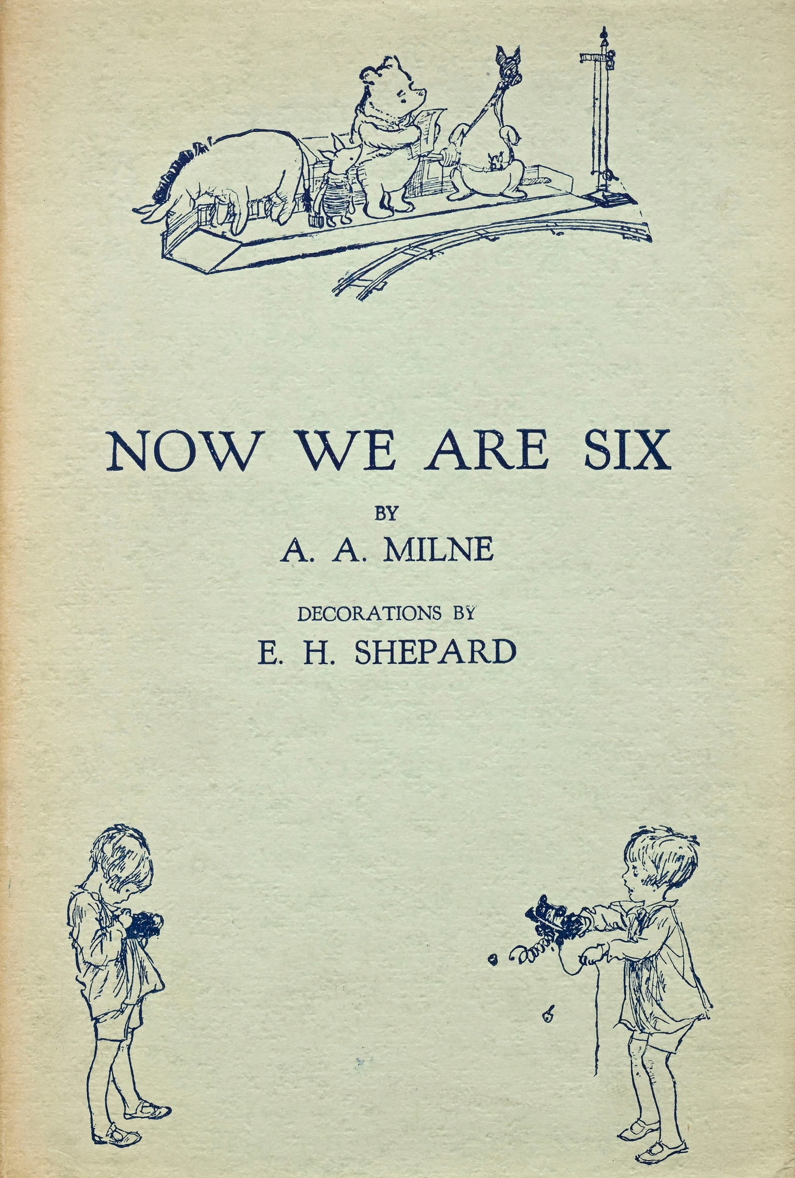 MILNE (A. A.) - SHEPARD (Ernst). Winnie-the-Pooh - “Christopher Robin Books”, ensemble d - 8