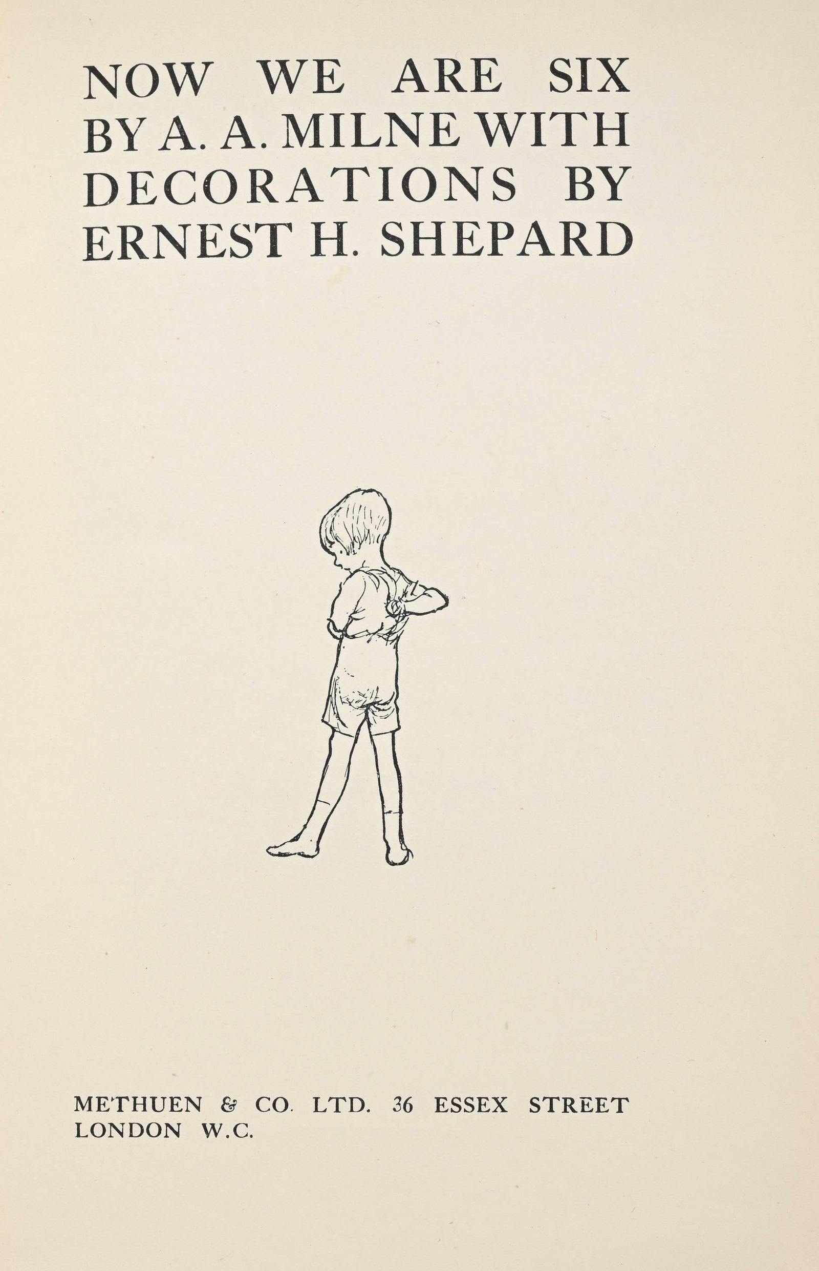 MILNE (A. A.) - SHEPARD (Ernst). Réunion des 2 premiers recueils de poésie enfantine par M - 2