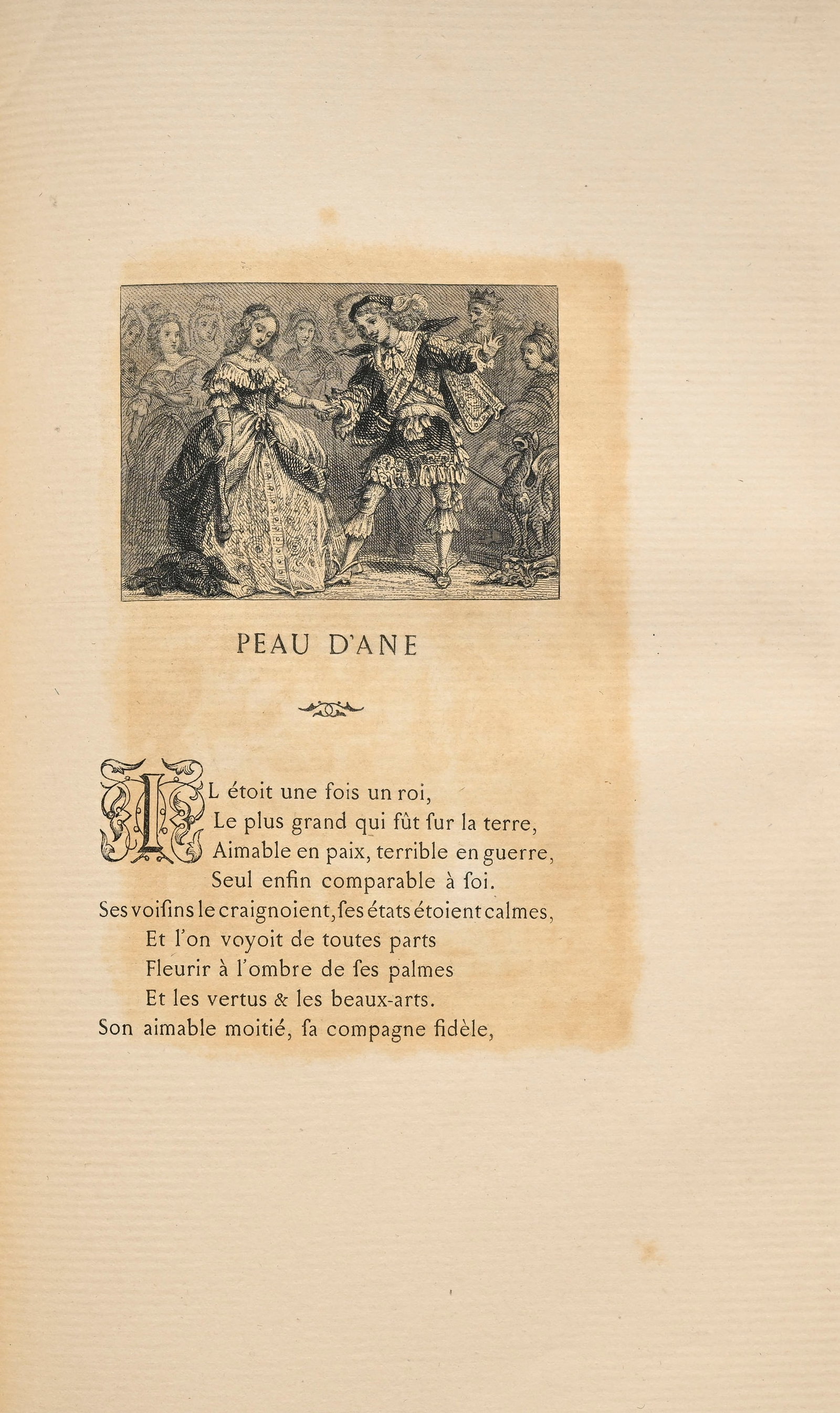 PERRAULT (Ch.). Les Contes des Fées en prose et en vers... Lyon, Louis Perrin, 1865\. In-8 - 4