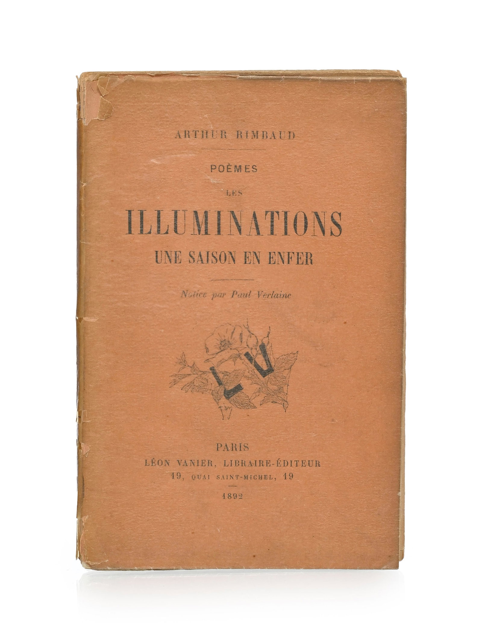 RIMBAUD (Arthur). Les Illuminations. Une Saison en enfer. Paris, Léon Vanier, 1891. In-12 broch - 3