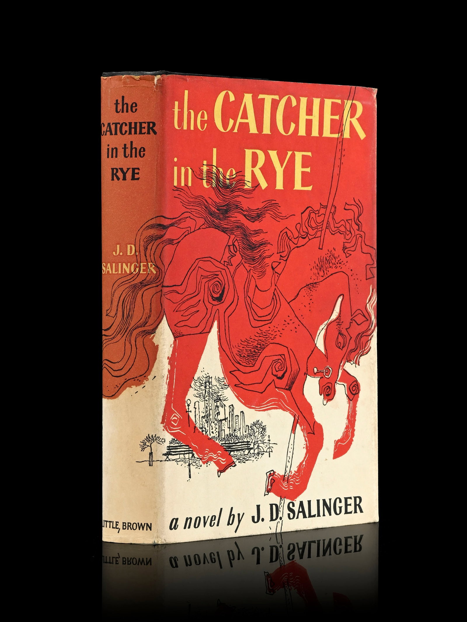 SALINGER (J.D.). The Catcher in the Rye. Boston, Little, Brown and Company, 1951. In-8° reli - 2