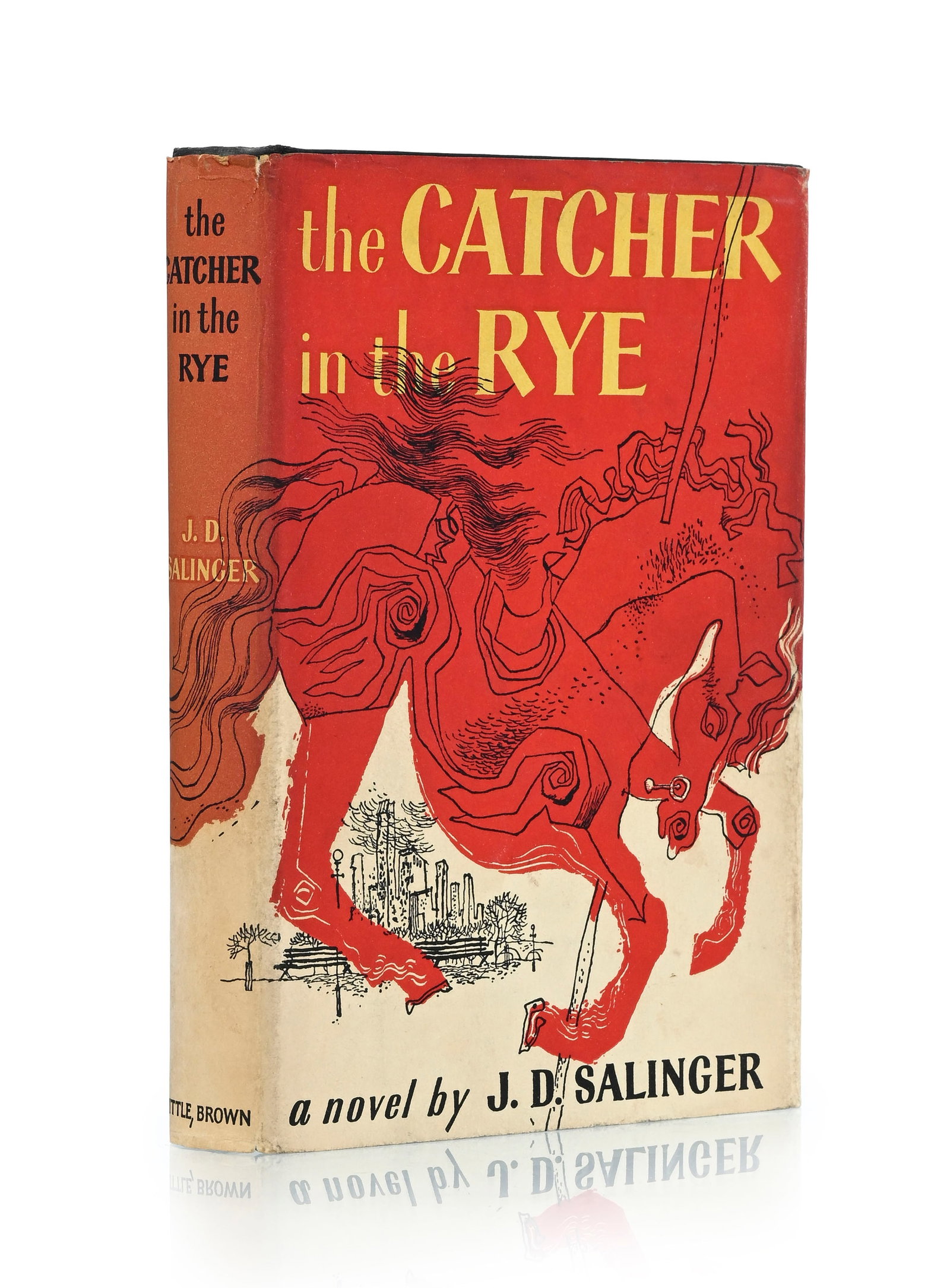 SALINGER (J.D.). The Catcher in the Rye. Boston, Little, Brown and Company, 1951. In-8° reli - 3