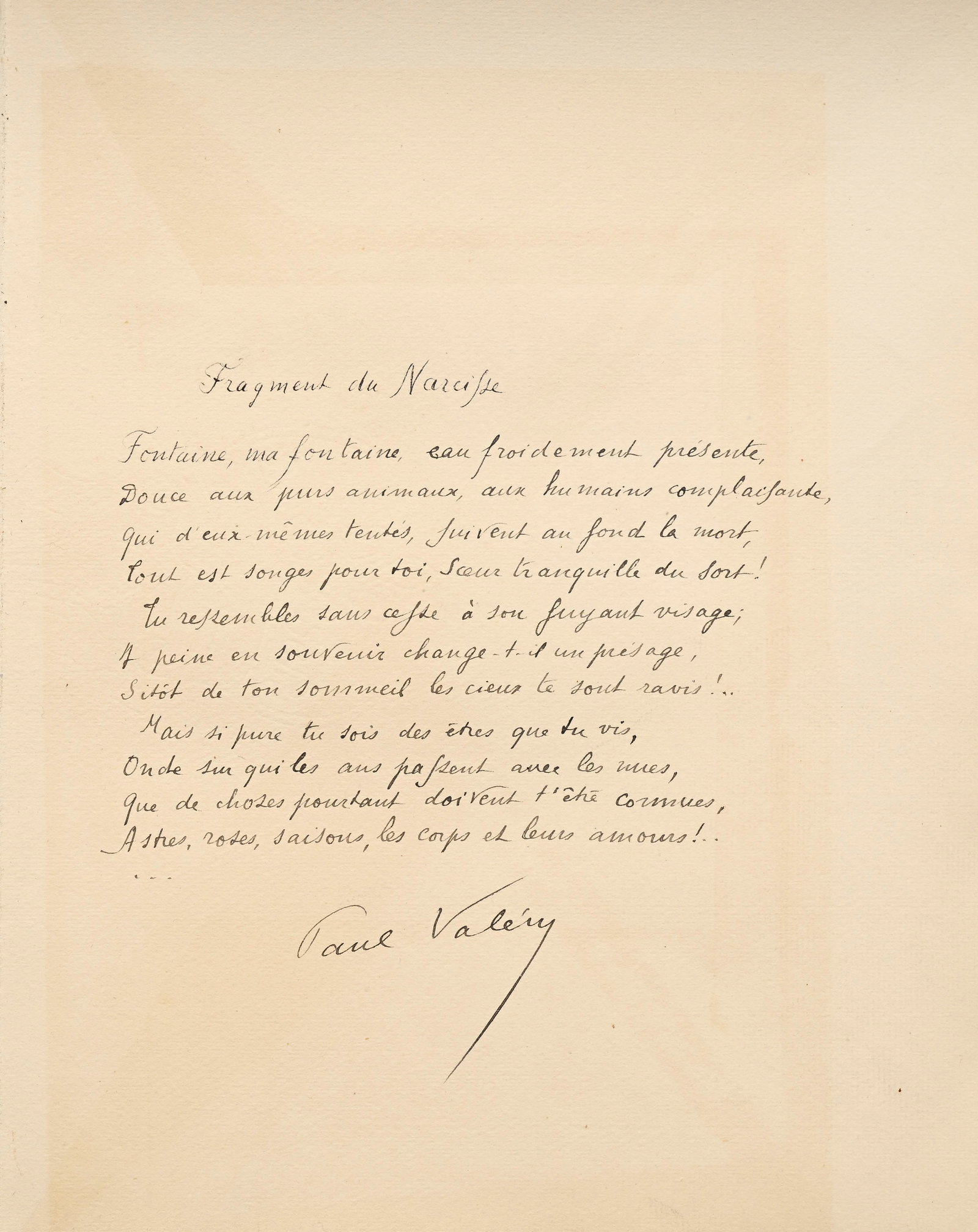 VALÉRY (Paul). Charmes ou Poèmes. Paris, Éditions de la Nouvelle Revue Française: VALÉRY (Paul). Charmes ou Poèmes. Paris, Éditions de la Nouvelle Revue Française, 1922. In-4° broché, couverture rempliée, sous chemise et emboîtage. Pages non 