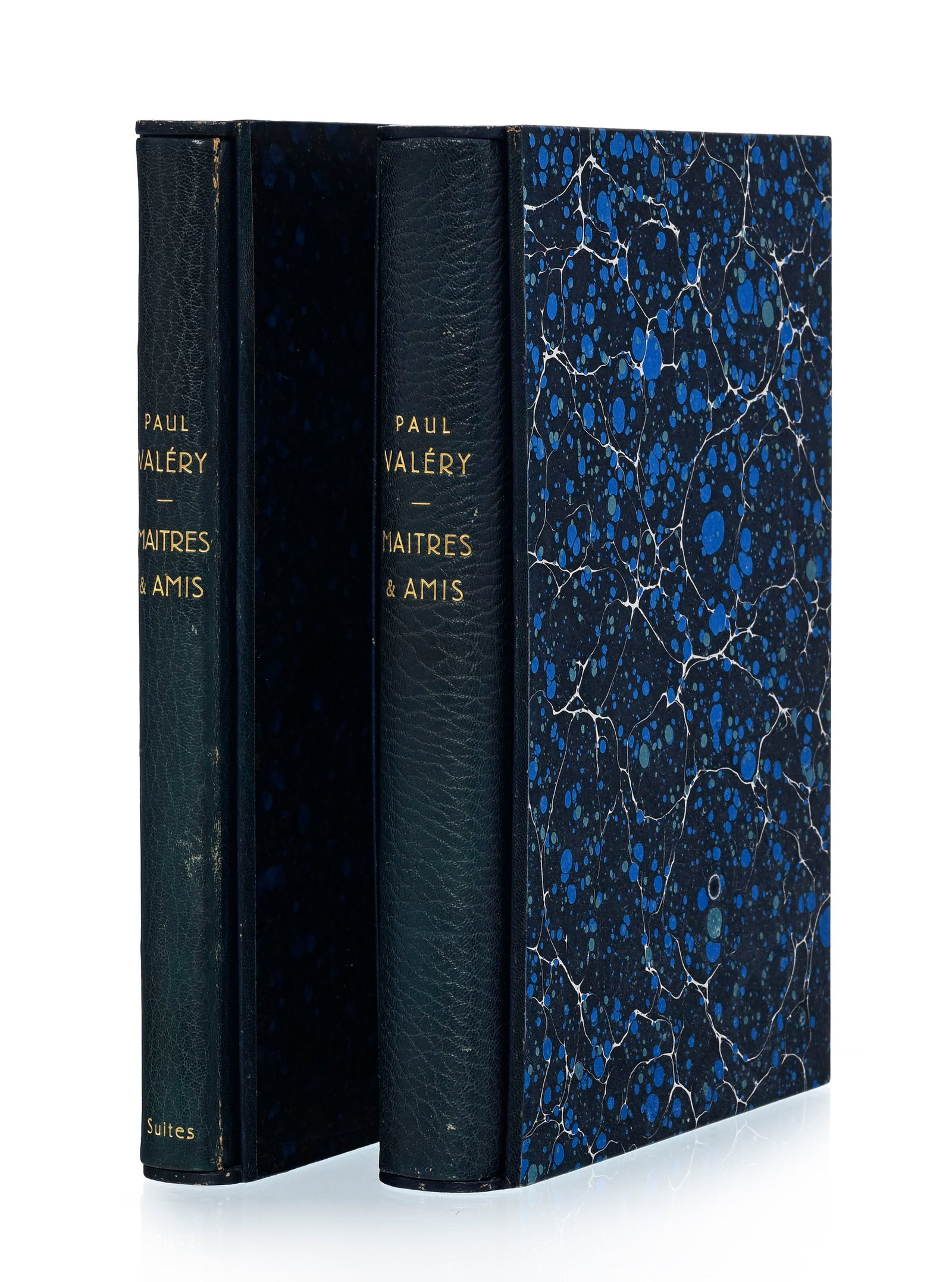 VALÉRY (Paul). Maîtres et amis. Paris, s. n., 1927. 2 vol. grands in-4° reliés p - 2