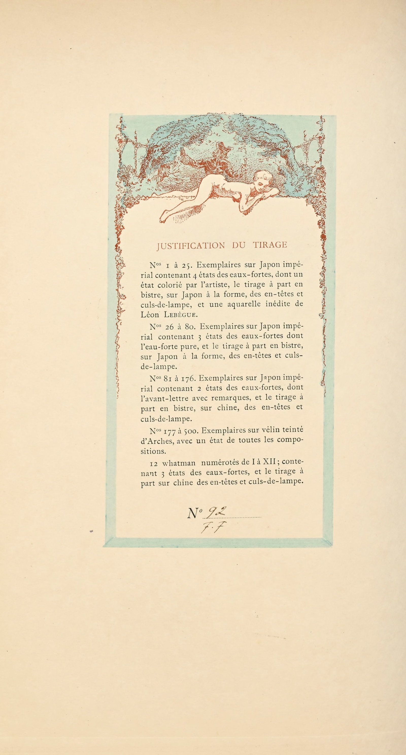 VERLAINE (Paul). Fêtes Galantes. Paris, Ferroud, 1913. Grand in-8° relié plein maroqu - 2