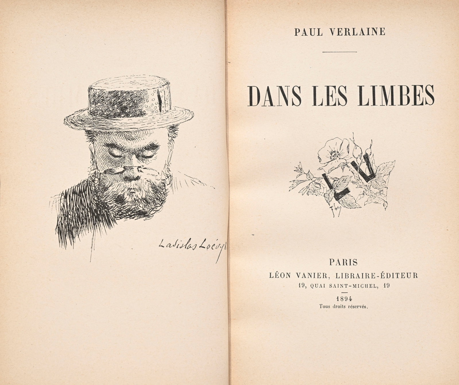 VERLAINE (Paul). Ensemble de 10 vol. in-12 à in-8°, la plupart en édition originale.  - 8