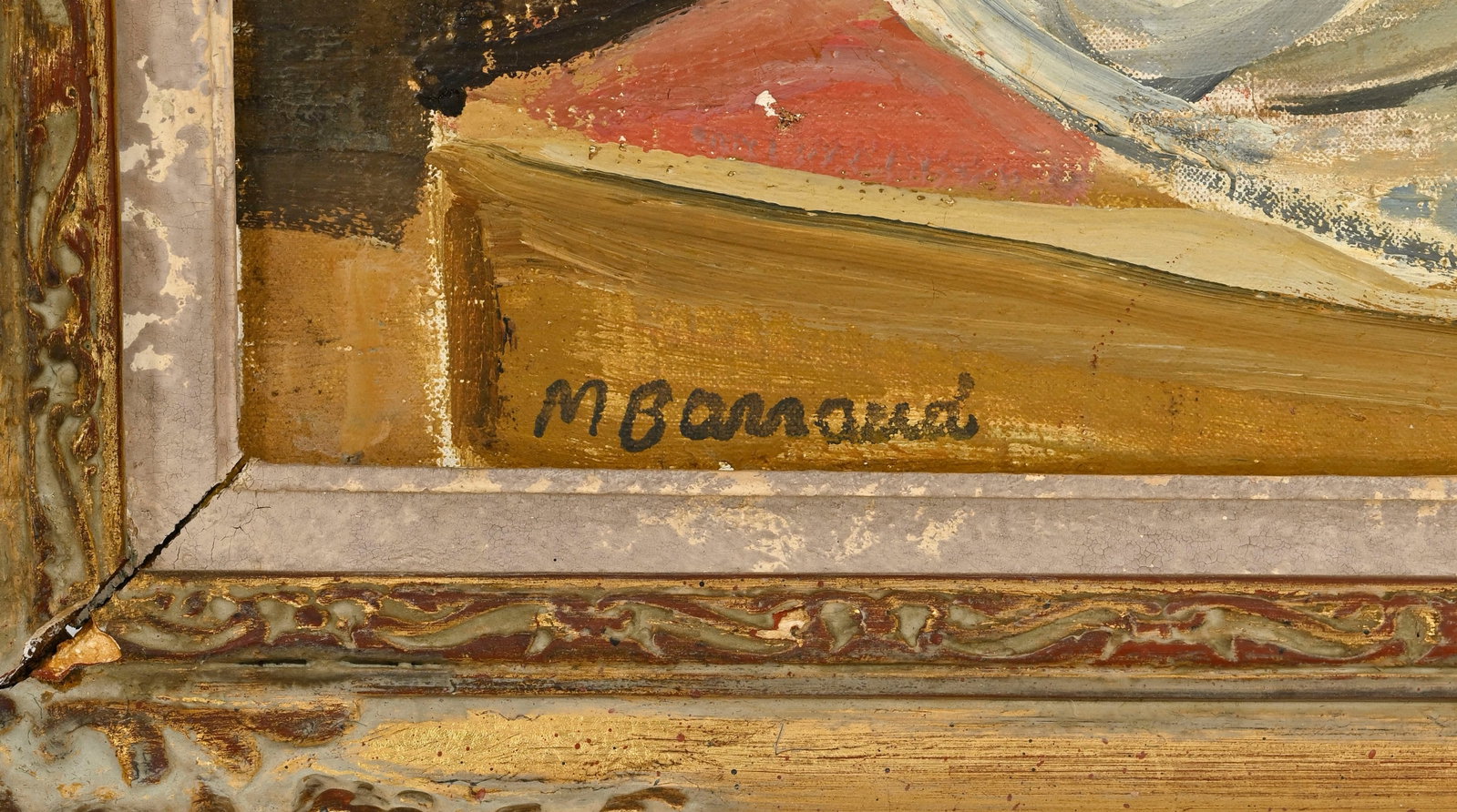 Maurice Barraud (1889-1954), "Le modèle nu III", huile sur toile, signée, contresigné - 4