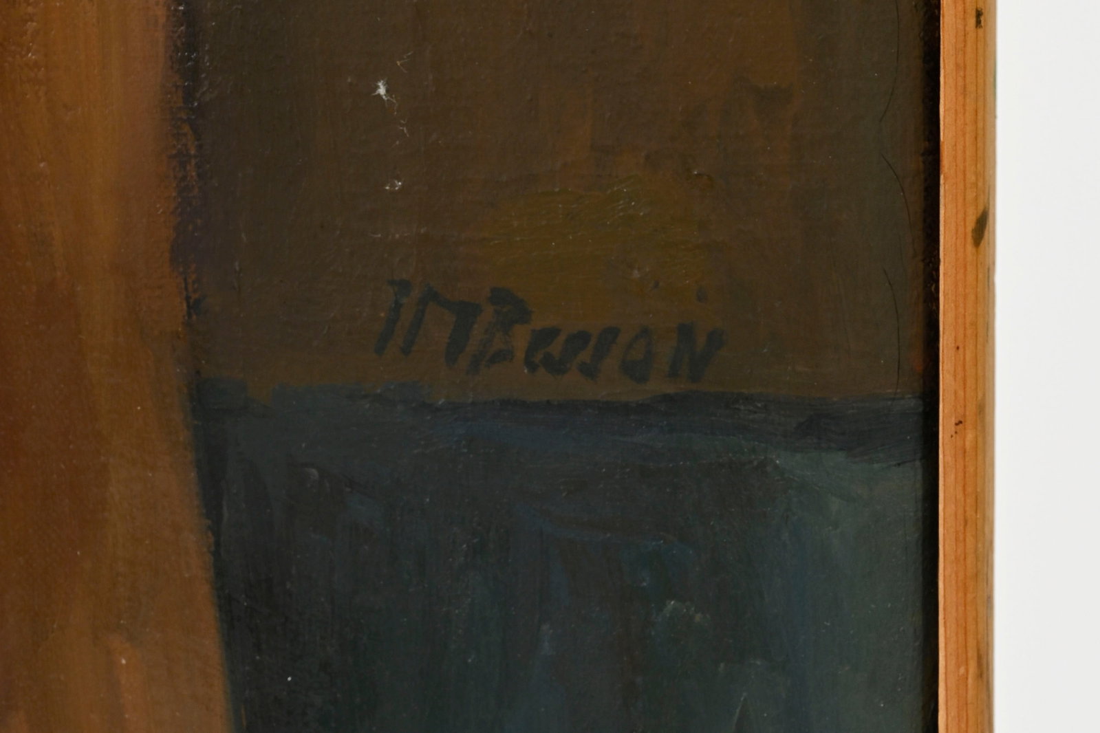 Jean-Marc Besson (1939), Nu de dos, huile sur toile, signée, contresignée et située " - 4