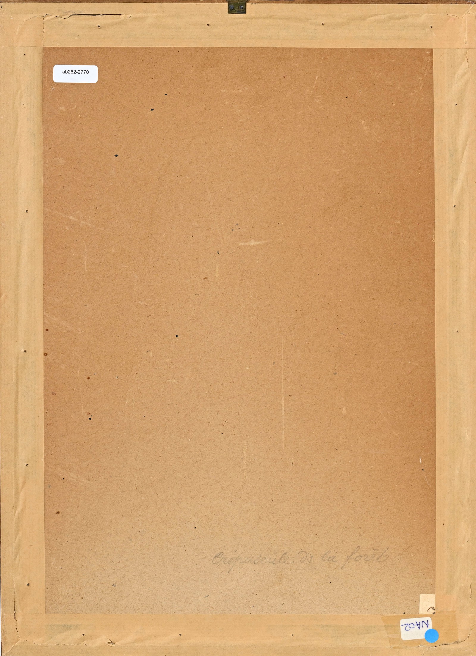 François Birbaum (1872-1947), "Crépuscule de la forêt", pastel sur papier, signé - 5