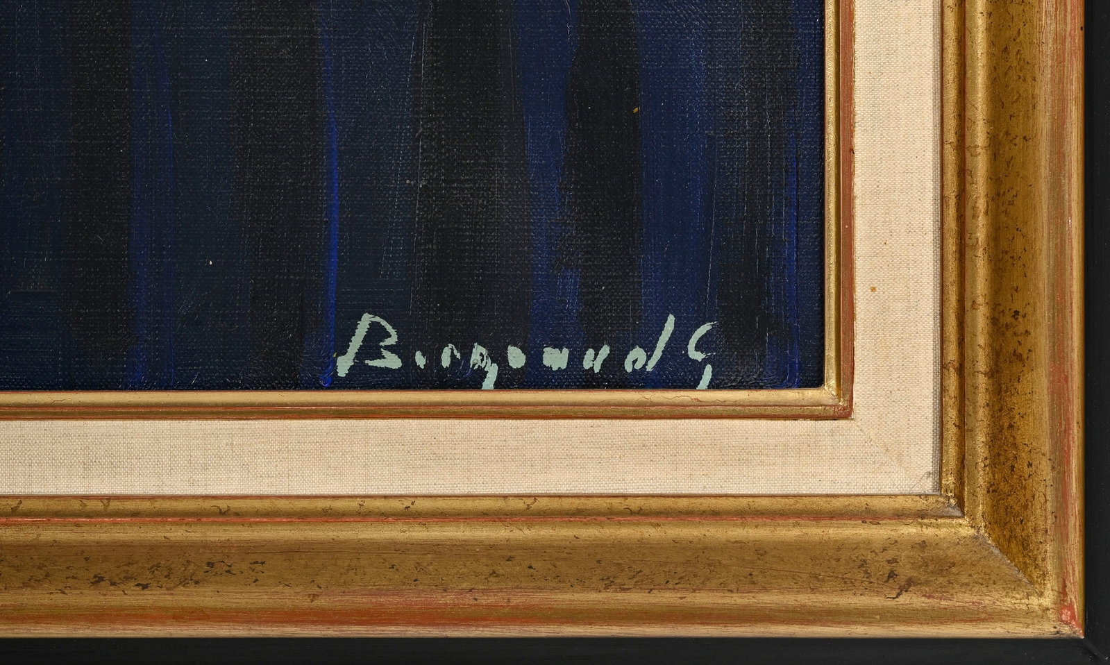 Georges Borgeaud (1914-1998), "Les pavots", 1980, huile sur toile, signée, contresignée, d - 4
