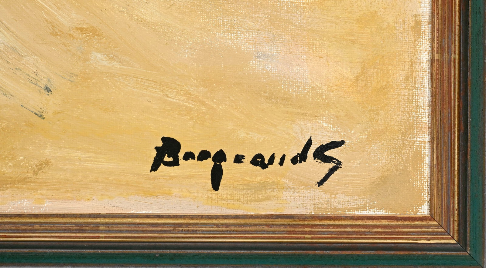 Georges Borgeaud (1914-1998), "Rotonde de la gare de Genève en 1957", 1992, huile sur toile, si - 4