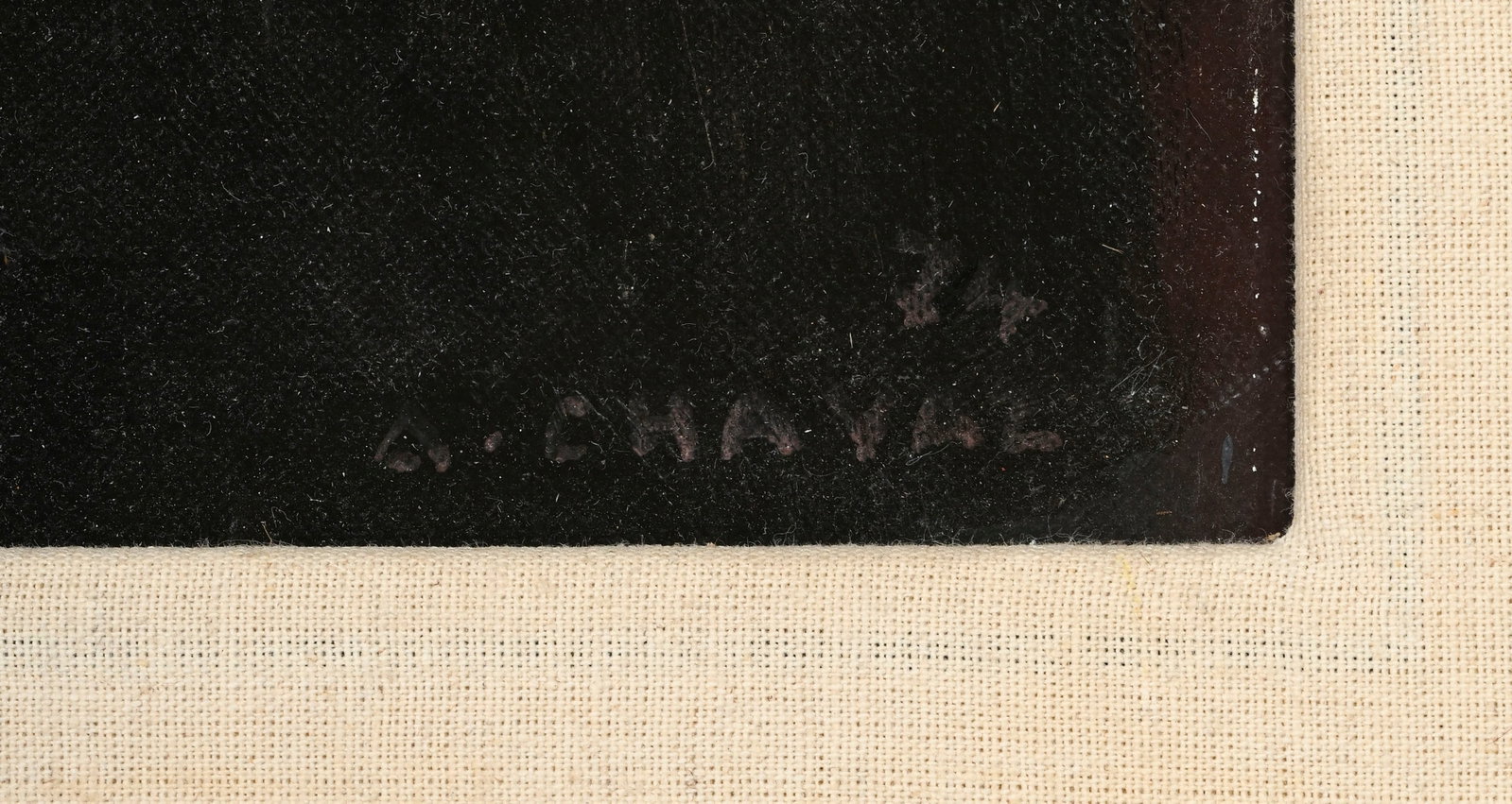 Albert Chavaz (1907-1990), Portrait d'une jeune femme, 1974, huile sur carton entoilé, sign - 4