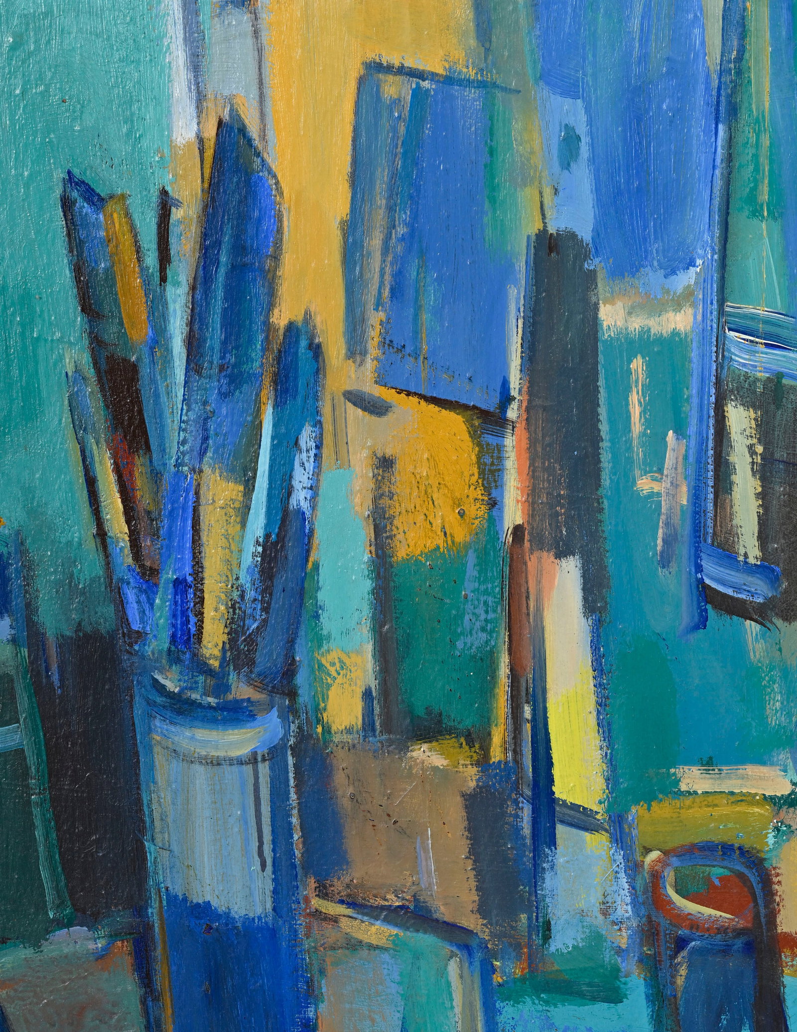 Jean Cornu (1915-2009), "La flasque", 1994, huile sur toile, signée et datée, contresign&# - 3