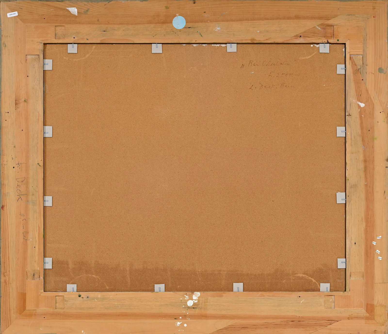 Leo Deck (1908-1997), Paysage de fin d'hiver, 1970, huile sur panneau, signée et datée, an - 5