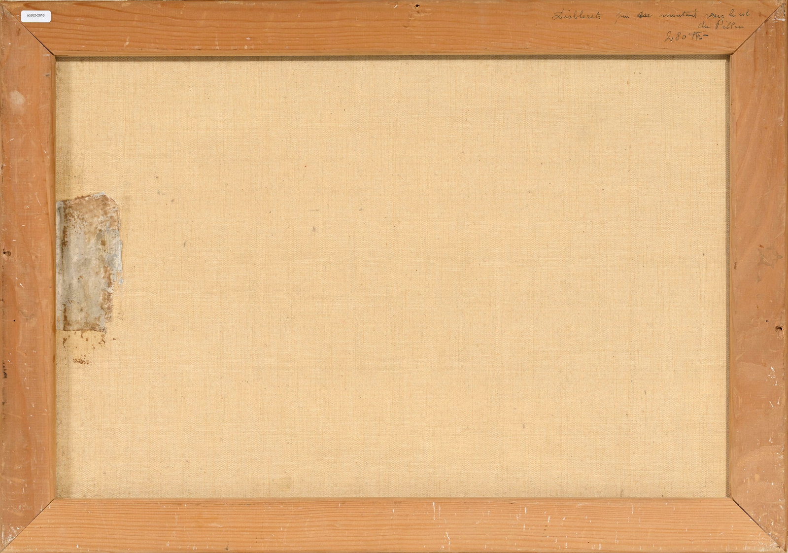 Eugène Devaud de Madelin (1906-1992), "Diablerets pris en montant ver le Col du Pillon", huile  - 4