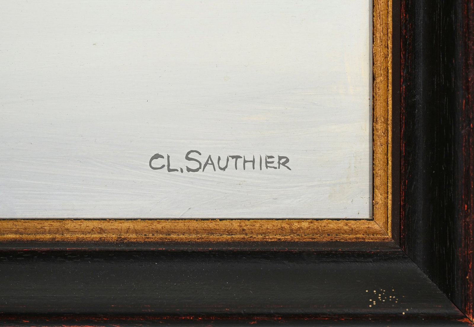 Claude Sauthier (1929-2016), "Soujet no. 8", huile sur panneau, signée et titrée au verso, - 4