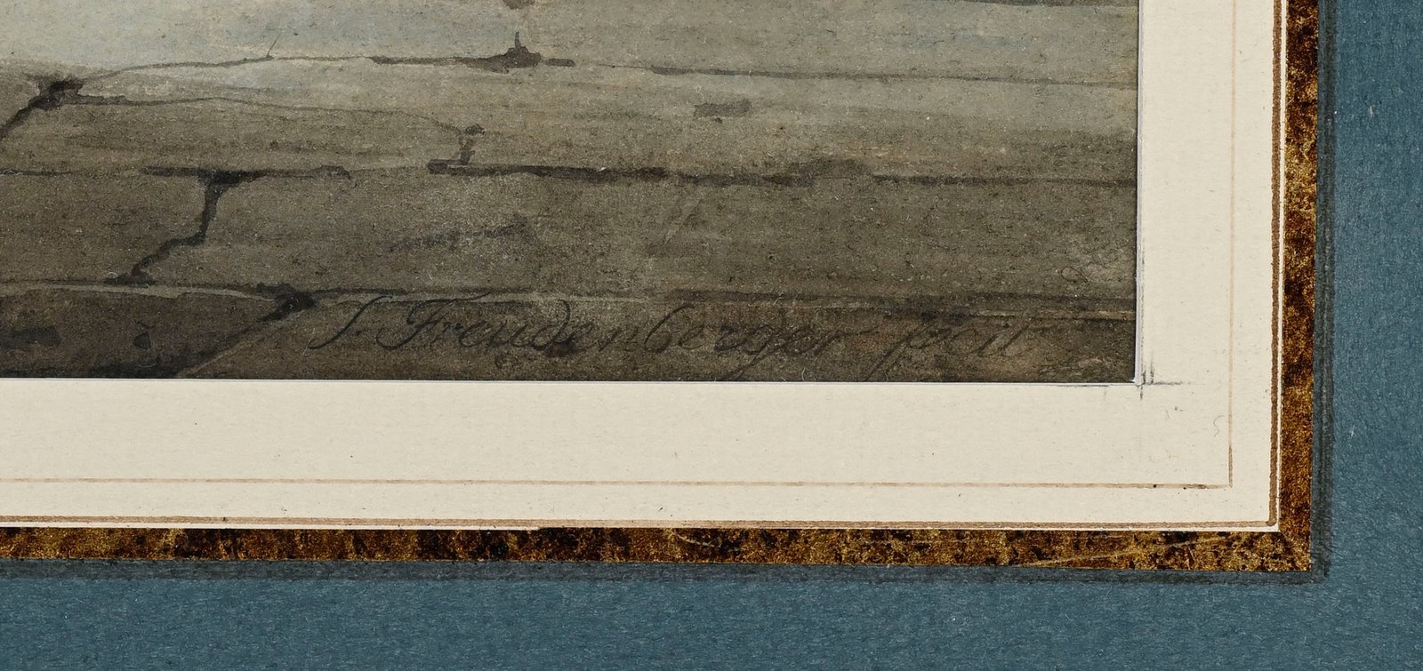 Sigmund Freudenberger (1745-1801), "La visite" et "Les premiers pas", 2 aquarelles sur papier, sign& - 9