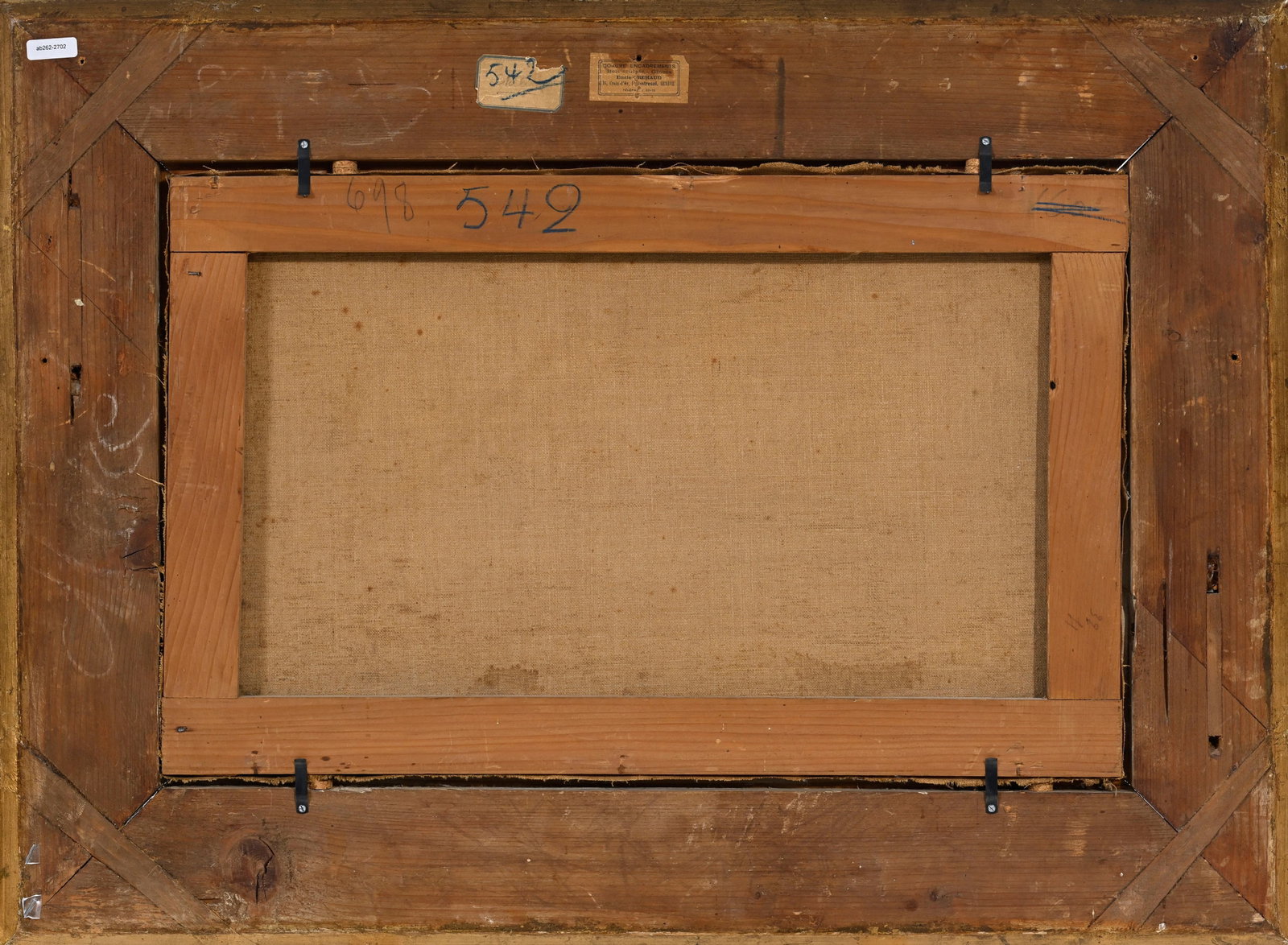 Jean-Philippe George-Julliard (1818-1888), Le lac Léman et Genève, huile sur toile, sign&# - 5