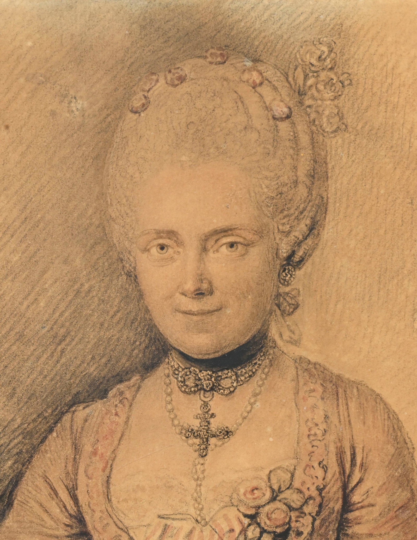 Jean Étienne Liotard (1702-1789), suiveur de, Portrait d'un gentilhomme et Portrait d'une é - 6