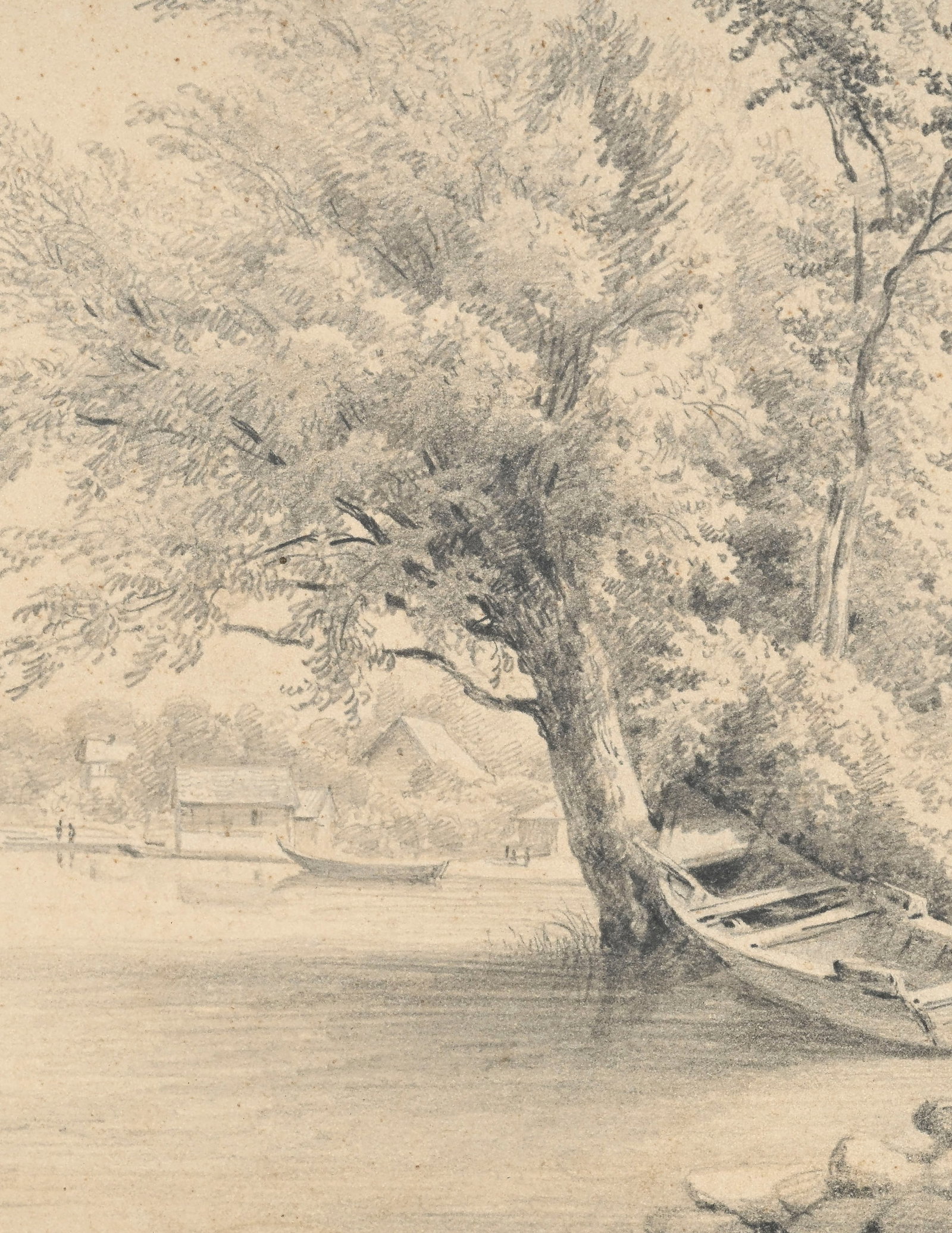 Jean-Baptiste Muntzberger (1794-1878), Paysages, ensemble de 7 œuvres sur papier, monogramm - 16