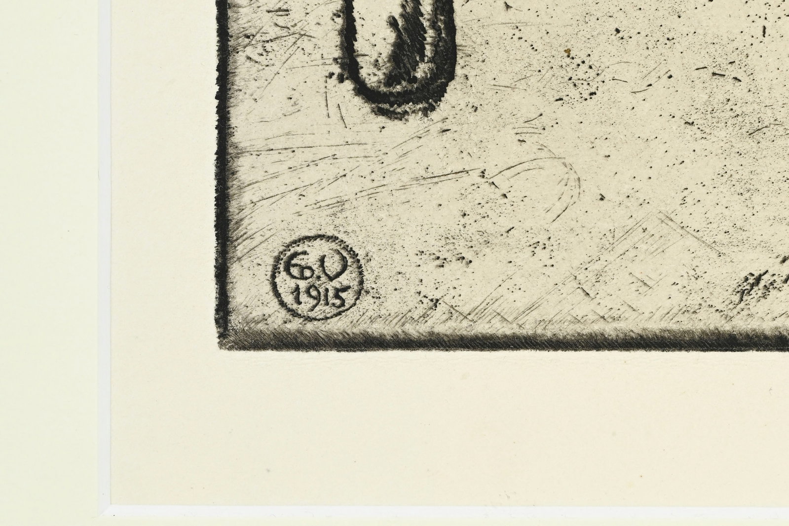 Edouard Vallet (1876-1929), "Les scieurs de long", 1915, eau-forte sur papier, signée au crayon - 5