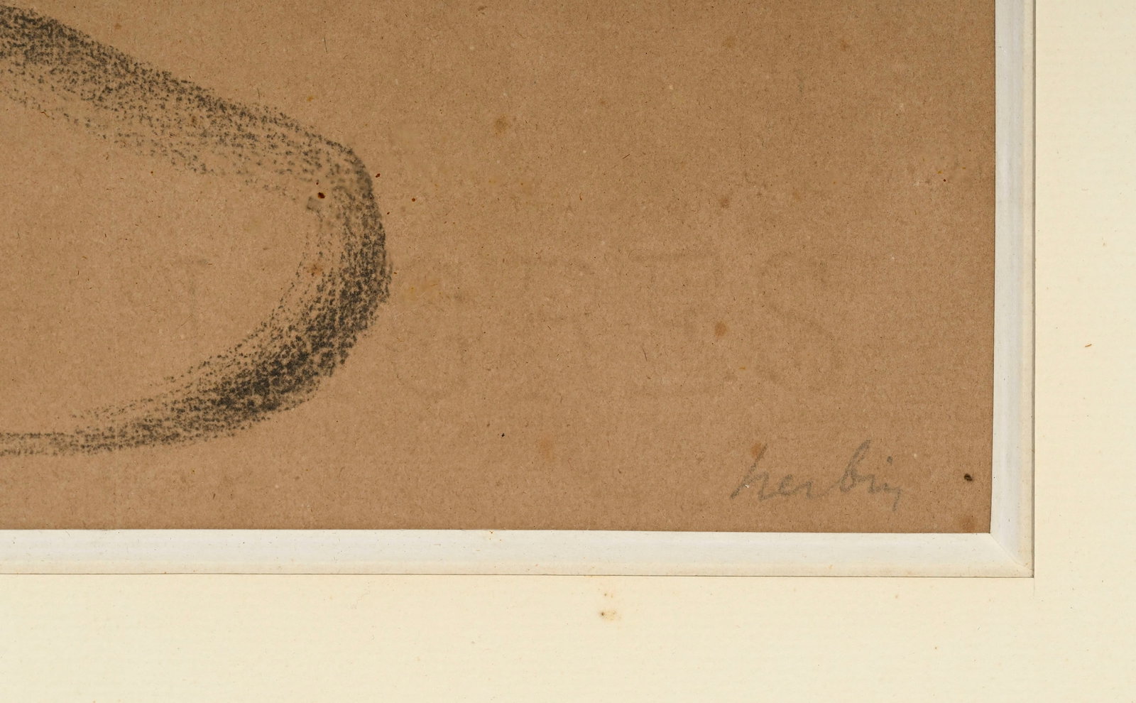Auguste Herbin (1882-1960), Nature morte aux fruits dans une coupe, crayon sur papier, signé, 2 - 4