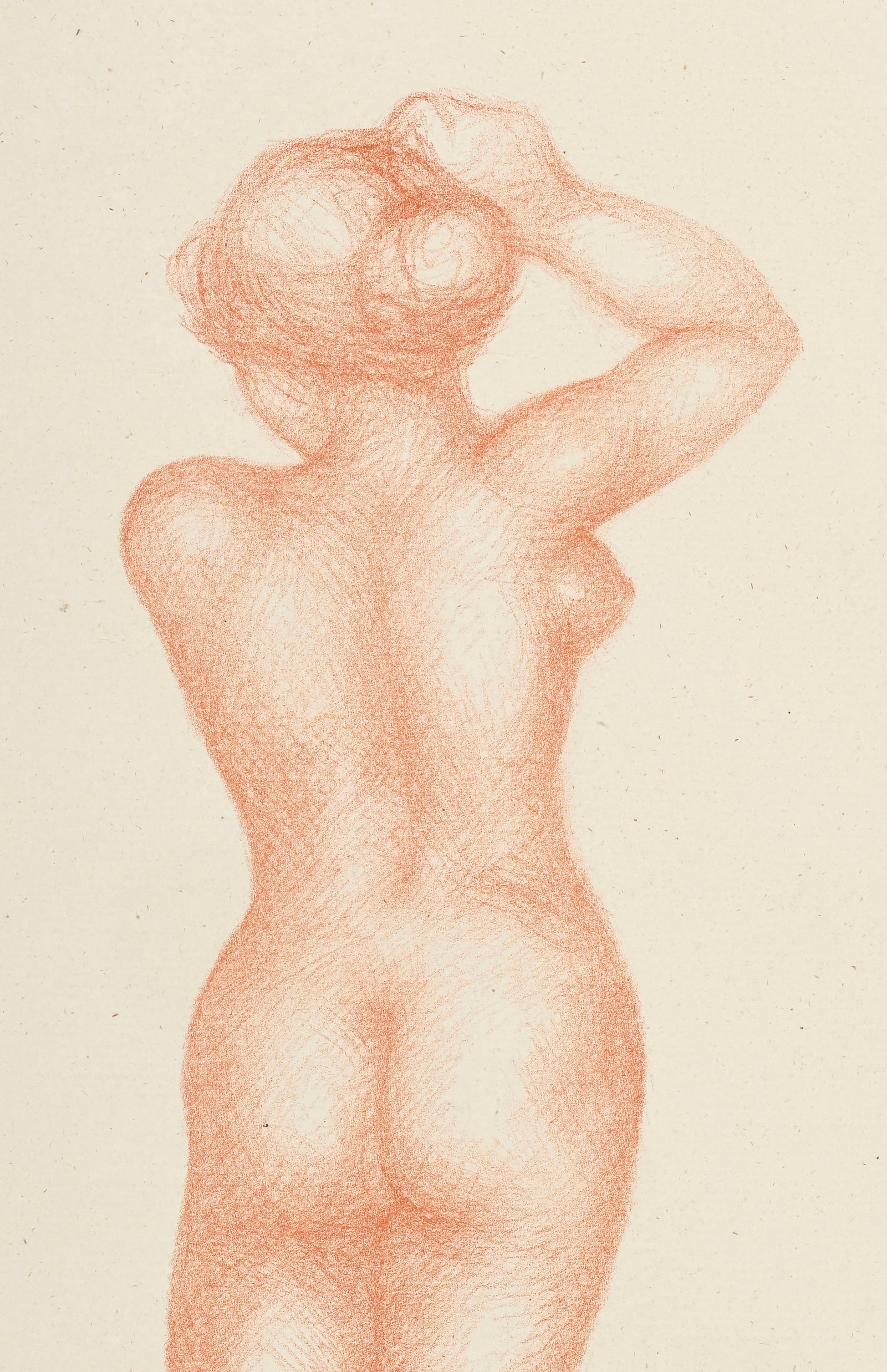 Aristide Maillol (1861-1944), d'après, "Femme nue de dos, bras droit relevé au dessus de l - 3