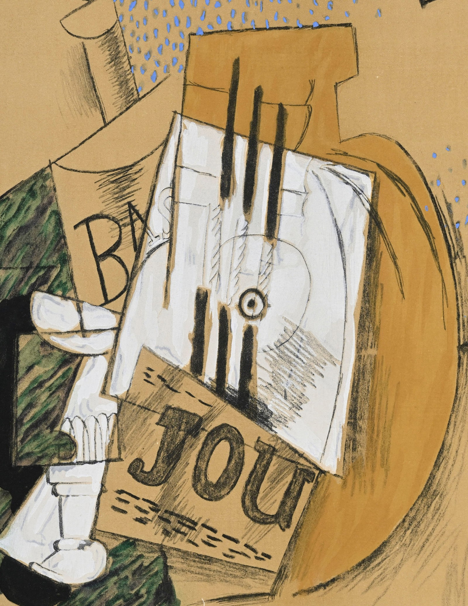 Pablo Picasso (1881-1973), d'après, Papier collés, procédé Jacomet, signé d - 3