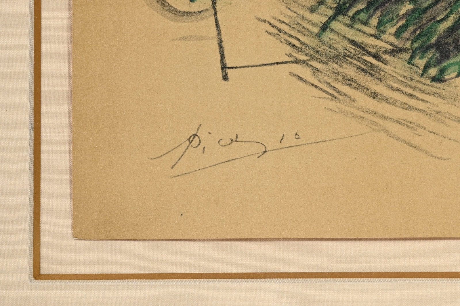 Pablo Picasso (1881-1973), d'après, Papier collés, procédé Jacomet, signé d - 4