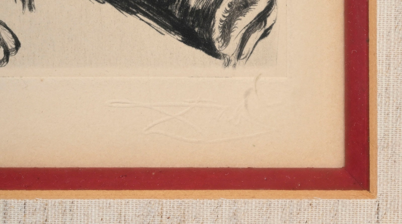 Salvador Dali (1904-1989), d'après, "Femme au cochon" ou "Baubo", eau-forte sur, cachet sec rep - 5