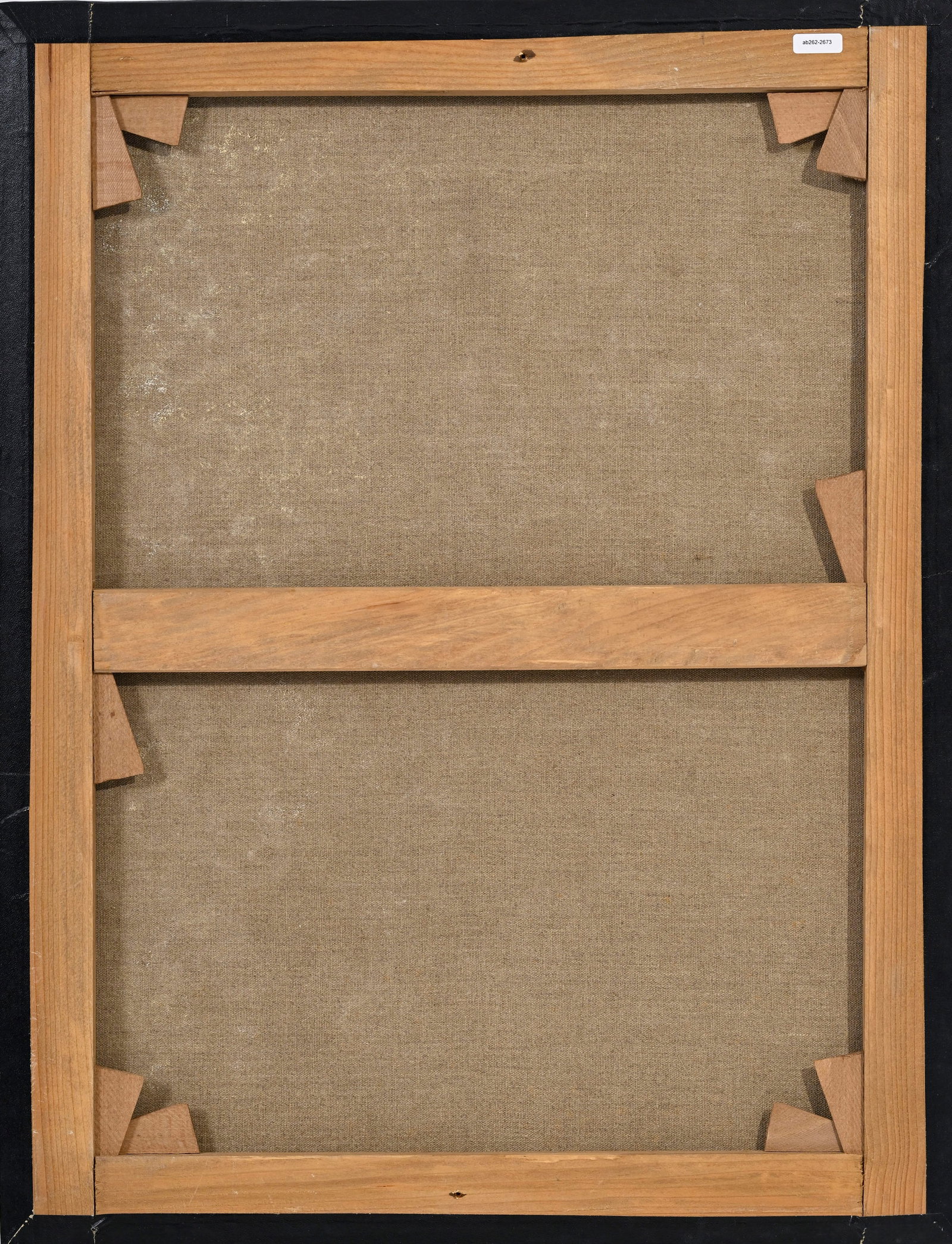 Don Fink (1923-2010), Composition abstraite, 1960, huile sur papier marouflée sur toile, sign&# - 5