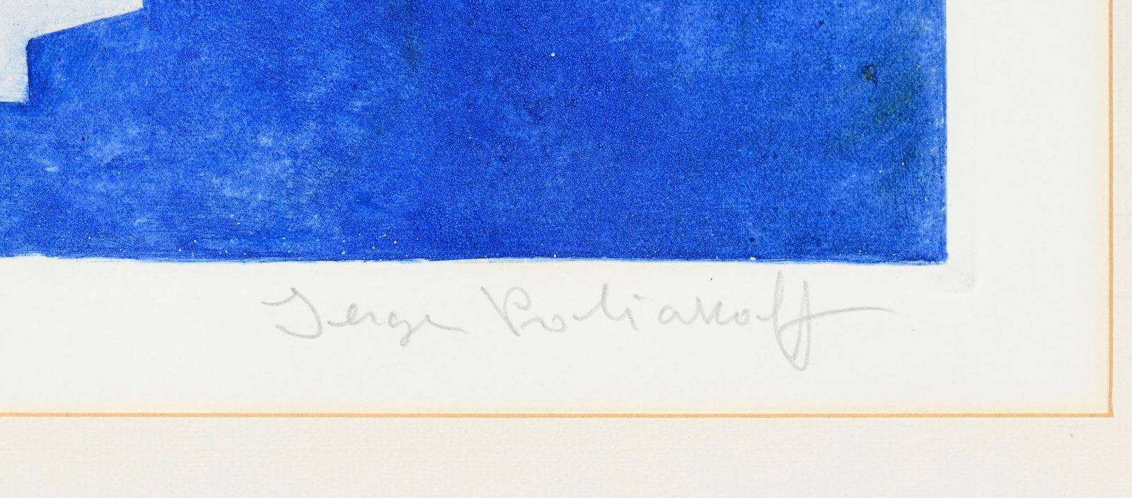 Serge Poliakoff (1900-1969), d'après, "Composition bleue", 1969, gravure et aquatinte, sign - 5