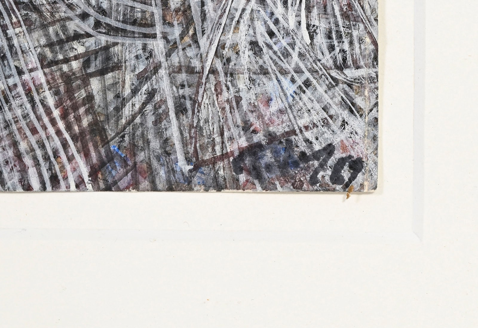 Mark Tobey (1890-1976), "Untitled", 1959, tempera sur papier, signée et datée, 21,5x13 cm  - 4
