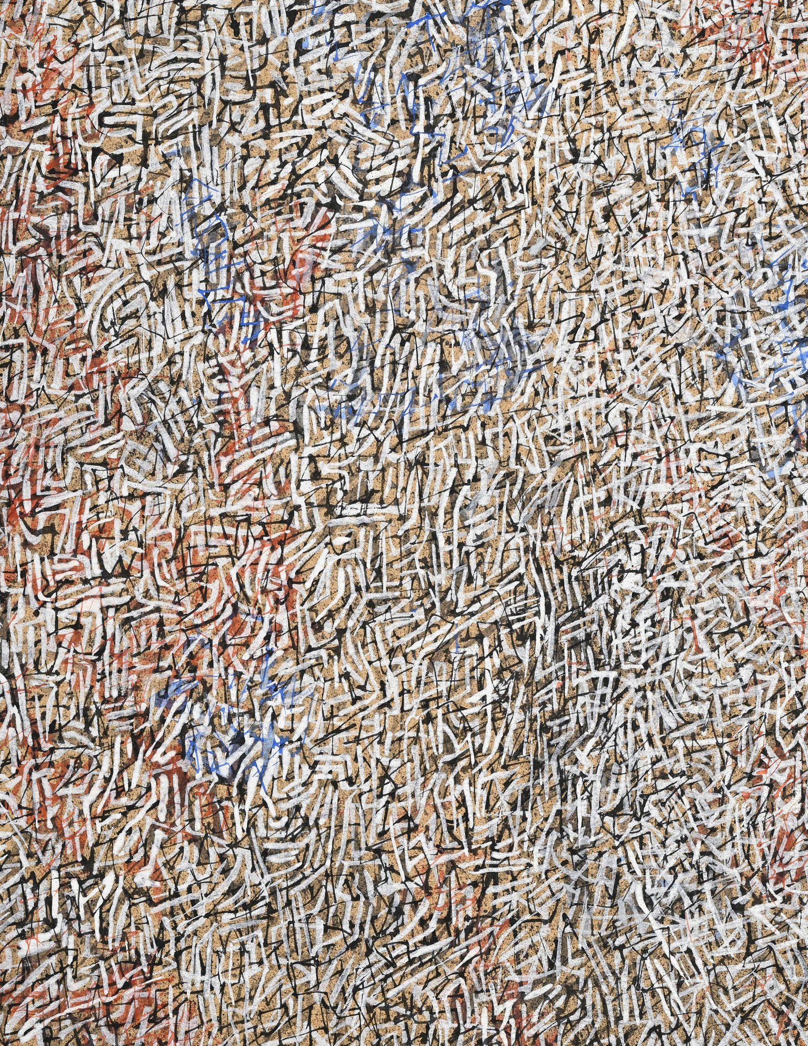 Mark Tobey (1890-1976), "Untitled", 1966, tempera sur papier, signée et datée, 29,5x23 cm  - 3