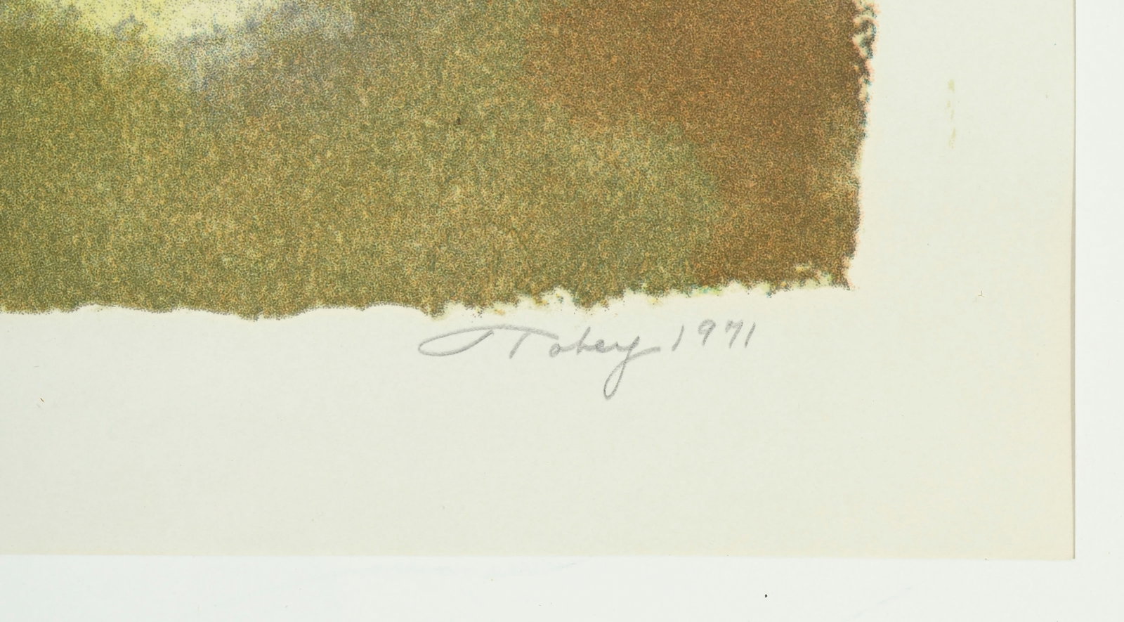 Mark Tobey (1890-1976), d'après, Sans titre, 1971, lithographie en couleurs, signée et dat - 4