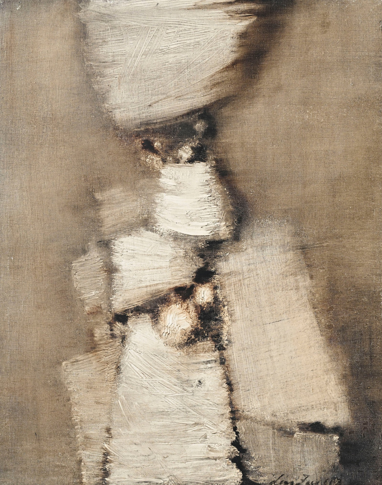 Léon Zack (1892-1980), "Danses espagnoles", 1961, huile sur toile, signée et datée, 8: Léon Zack (1892-1980), "Danses espagnoles", 1961, huile sur toile, signée et datée, 81,5x66 cm