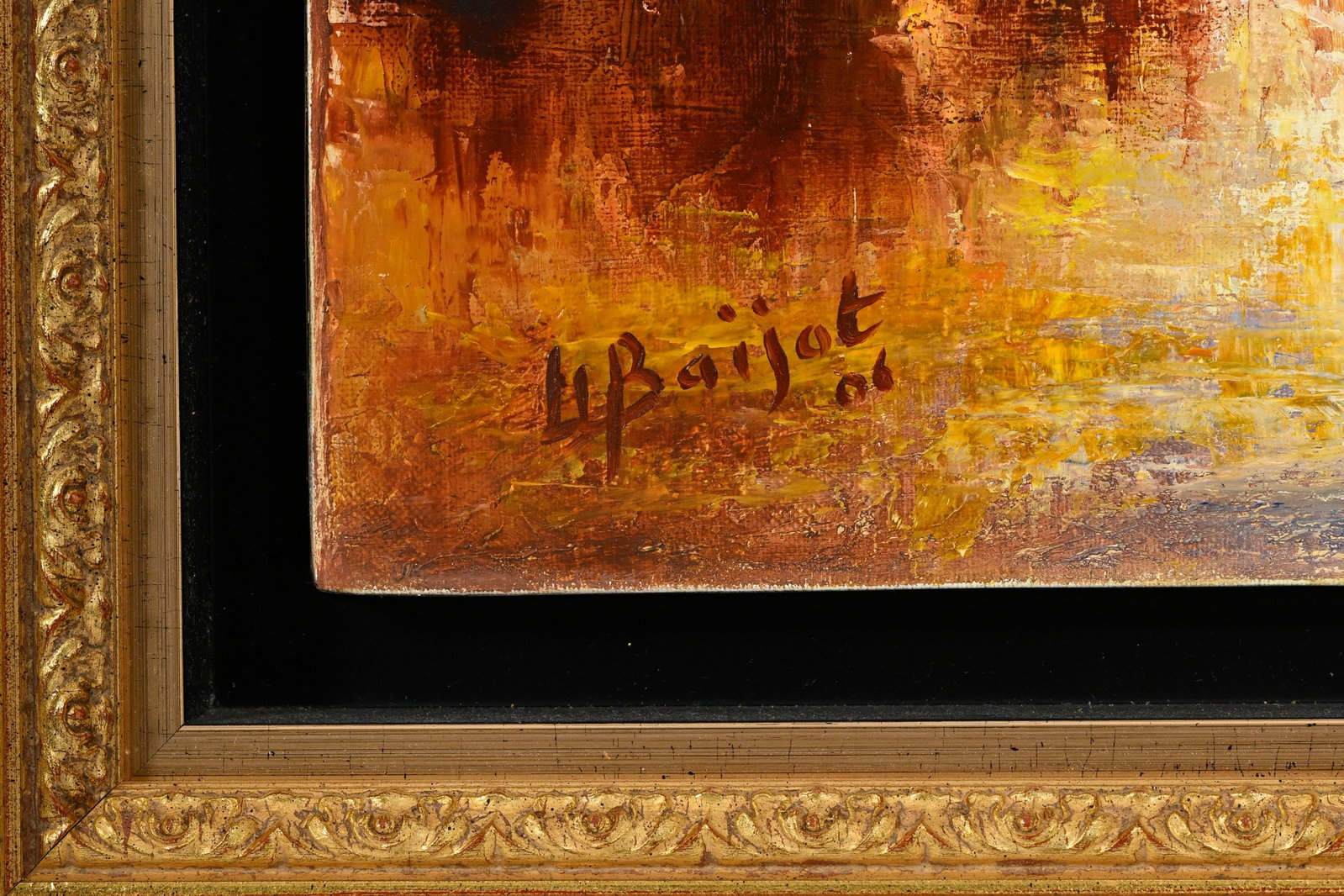 Léopold Baijot (1936), "Eclat de lumière sur Venise", 2006, huile sur toile, signée e - 5