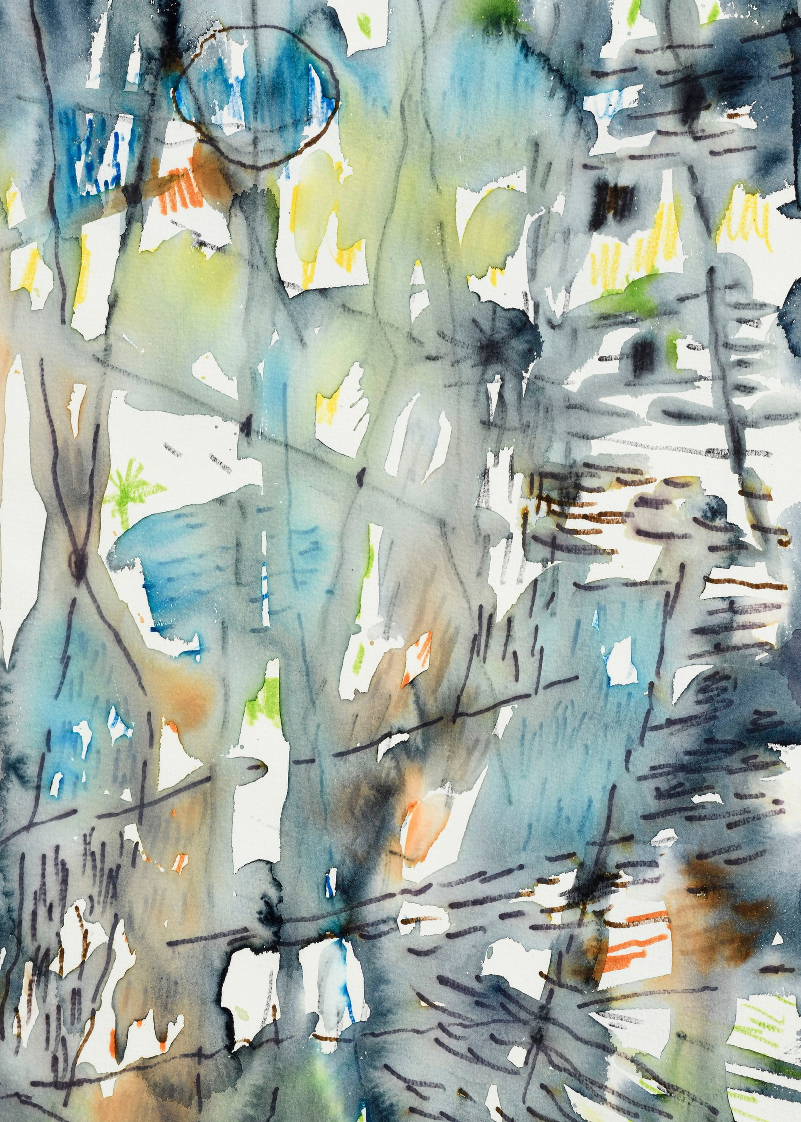 Antonio Corpora (1909-2004), suite de 5 aquarelles sur papier, signées et datées, 3 titr&# - 11