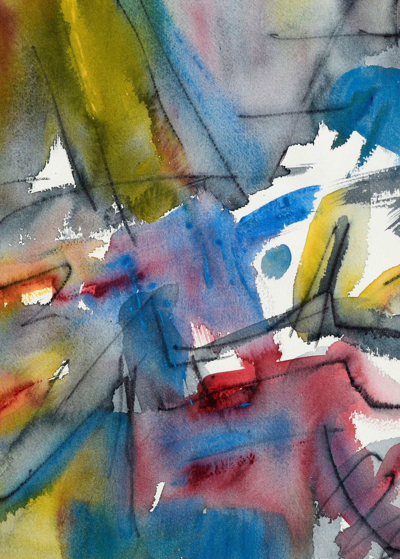 Antonio Corpora (1909-2004), suite de 5 aquarelles sur papier, signées et datées, 3 titr&# - 12