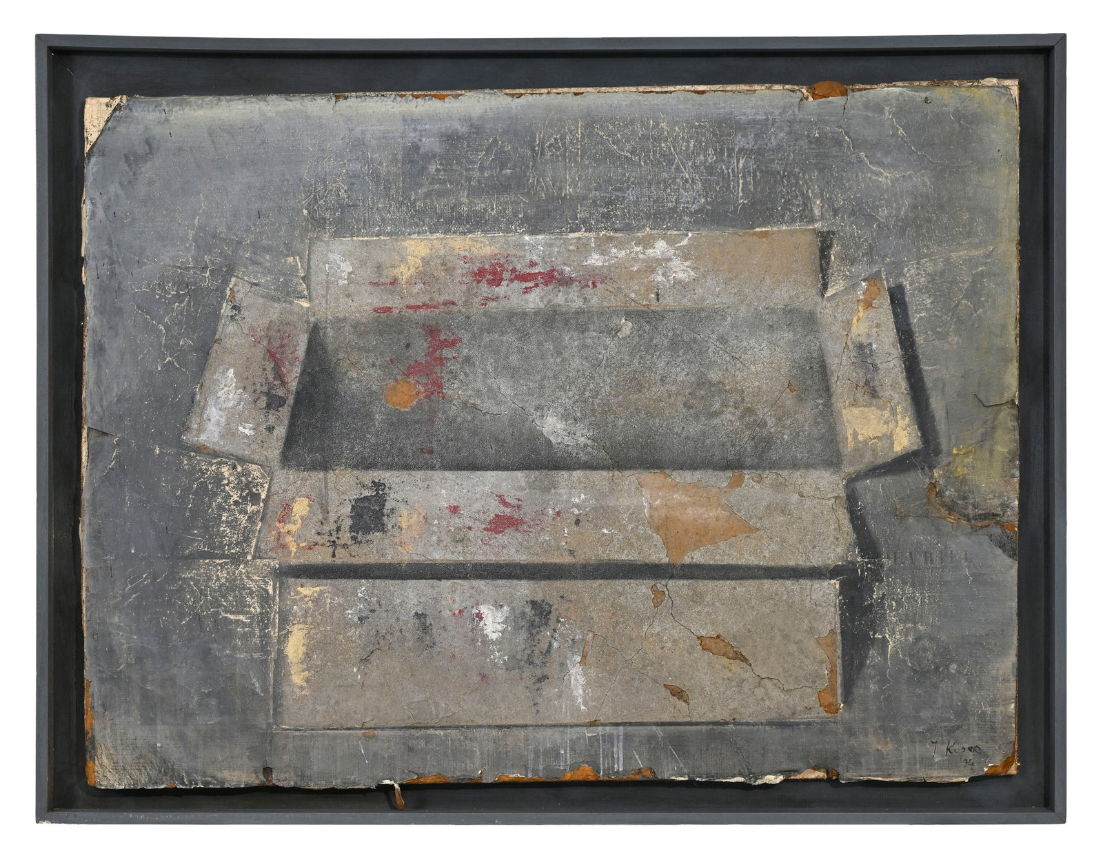 Yuri Leonidovich Kuper (1940), "Sans titre", 1994, huile sur papier marouflé sur panneau, sign& - 2