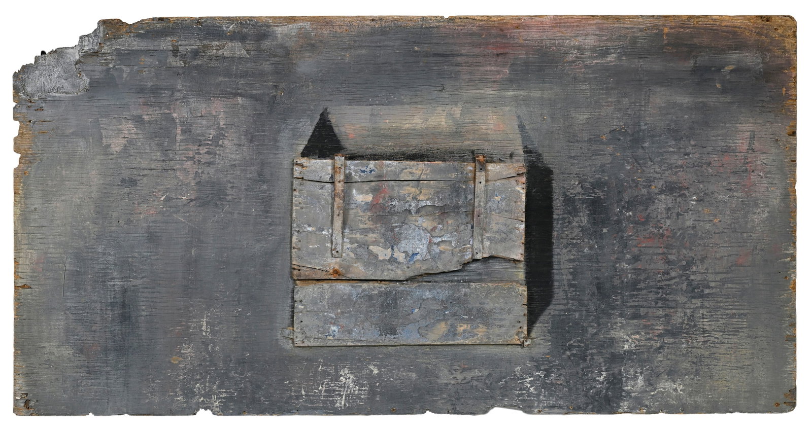 Yuri Leonidovich Kuper (1940), "Boîtes métalliques", 1993, diptyque, technique mixte et co - 2