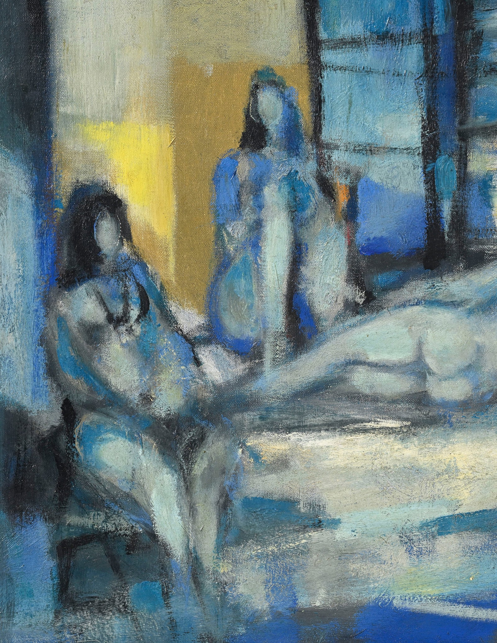 Marcel Mouly (1918-2008), "Les Parques", 1963, huile sur toile, signée et datée, contresig - 3